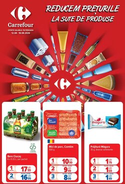 Catalogul cu oferte Carrefour valabil de la 12.08.2026