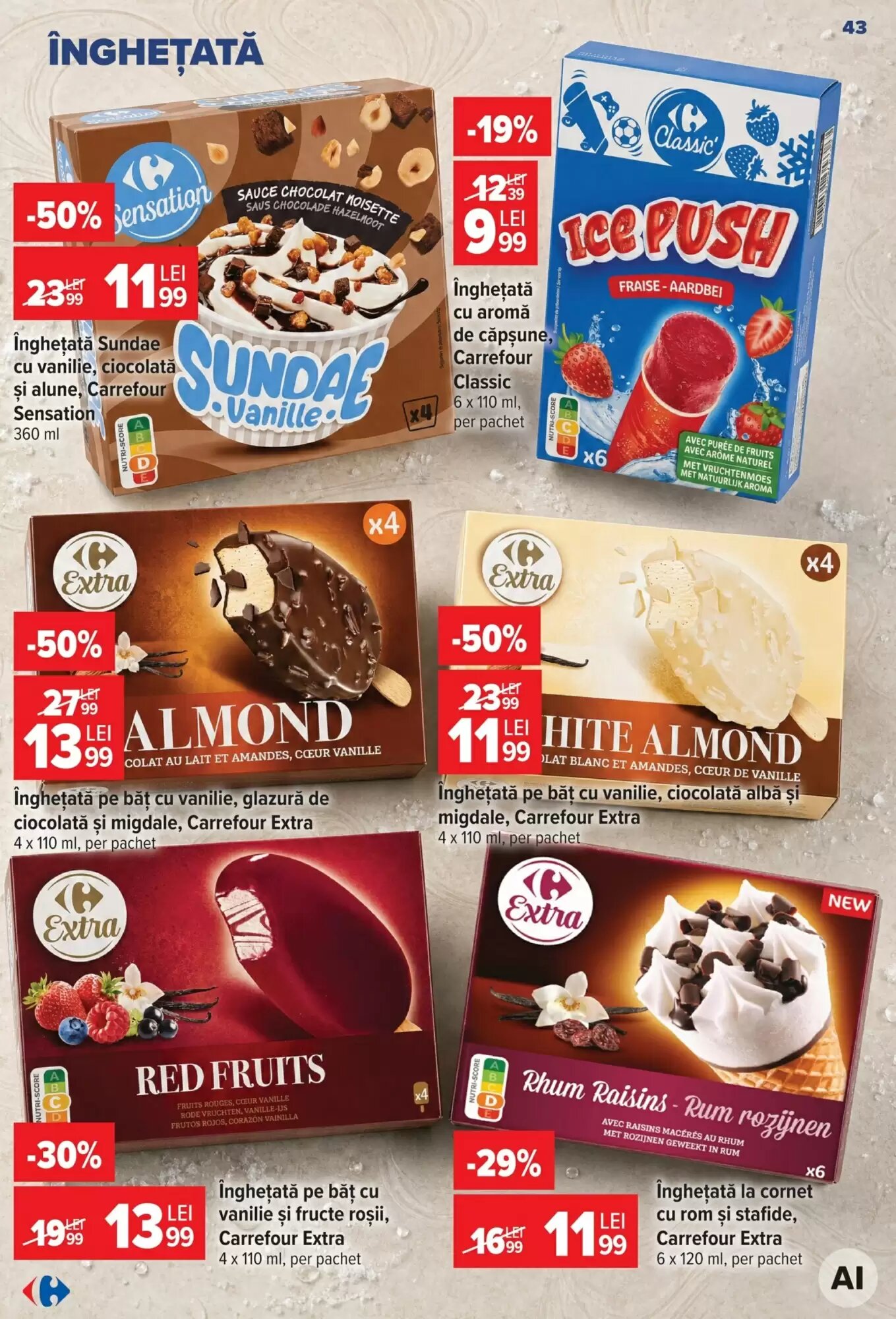 Catalogul cu oferte Carrefour valabil de la 12.08.2026 - Pagina 44.