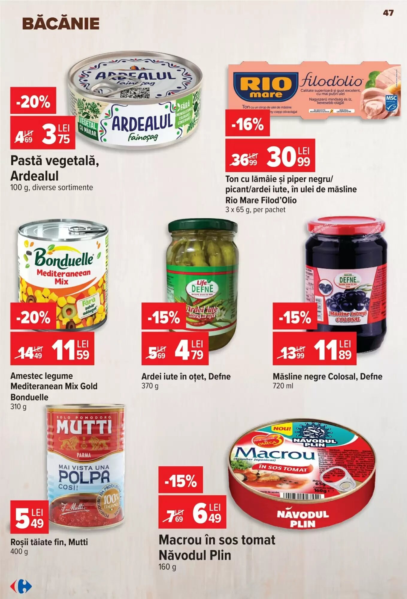 Catalogul cu oferte Carrefour valabil de la 12.08.2026 - Pagina 48.