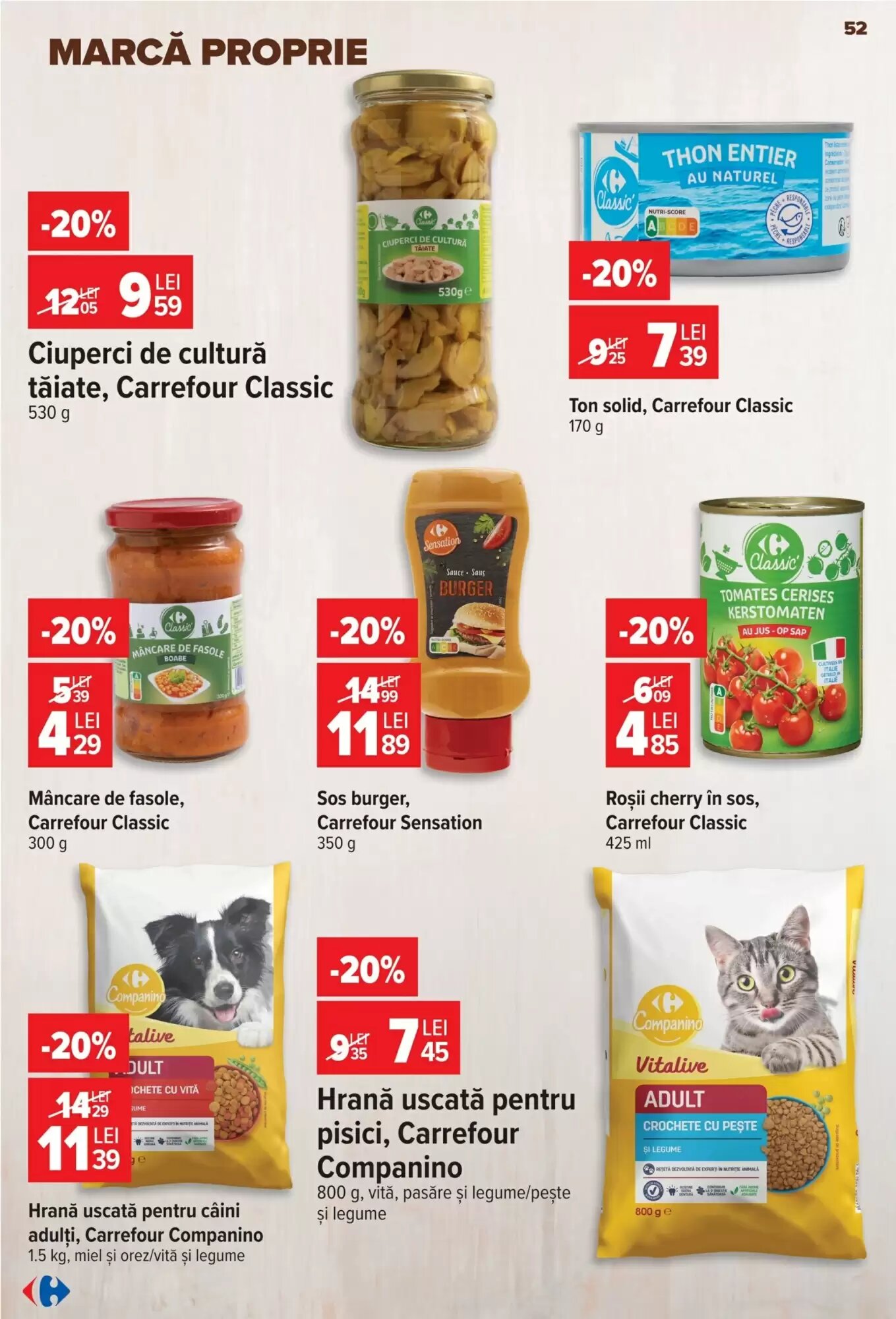 Catalogul cu oferte Carrefour valabil de la 12.08.2026 - Pagina 53.