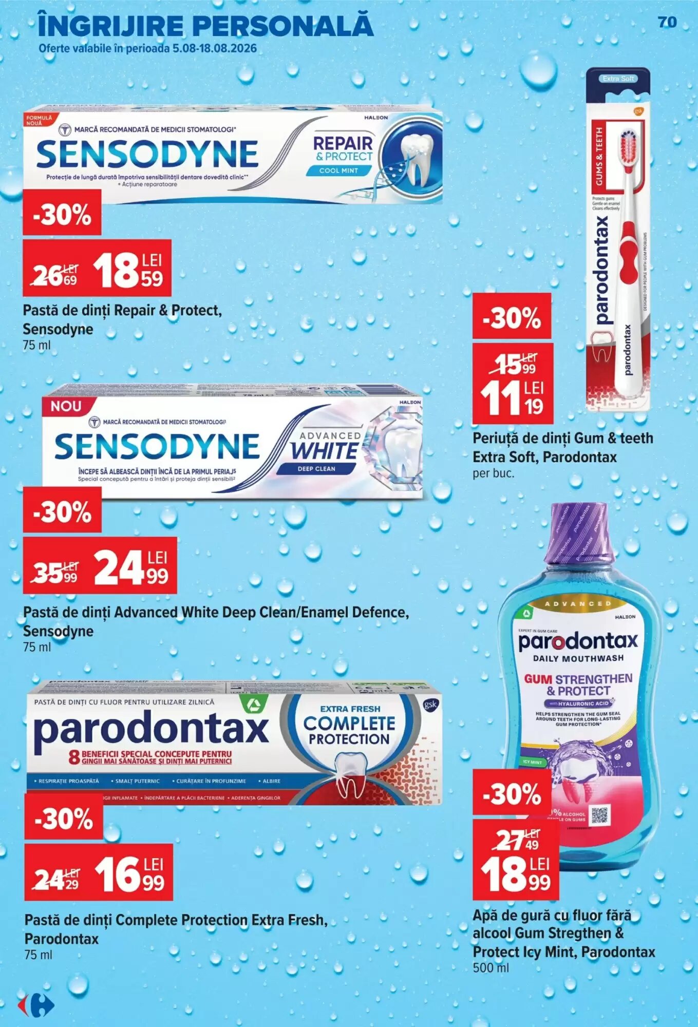 Catalogul cu oferte Carrefour valabil de la 12.08.2026 - Pagina 71.