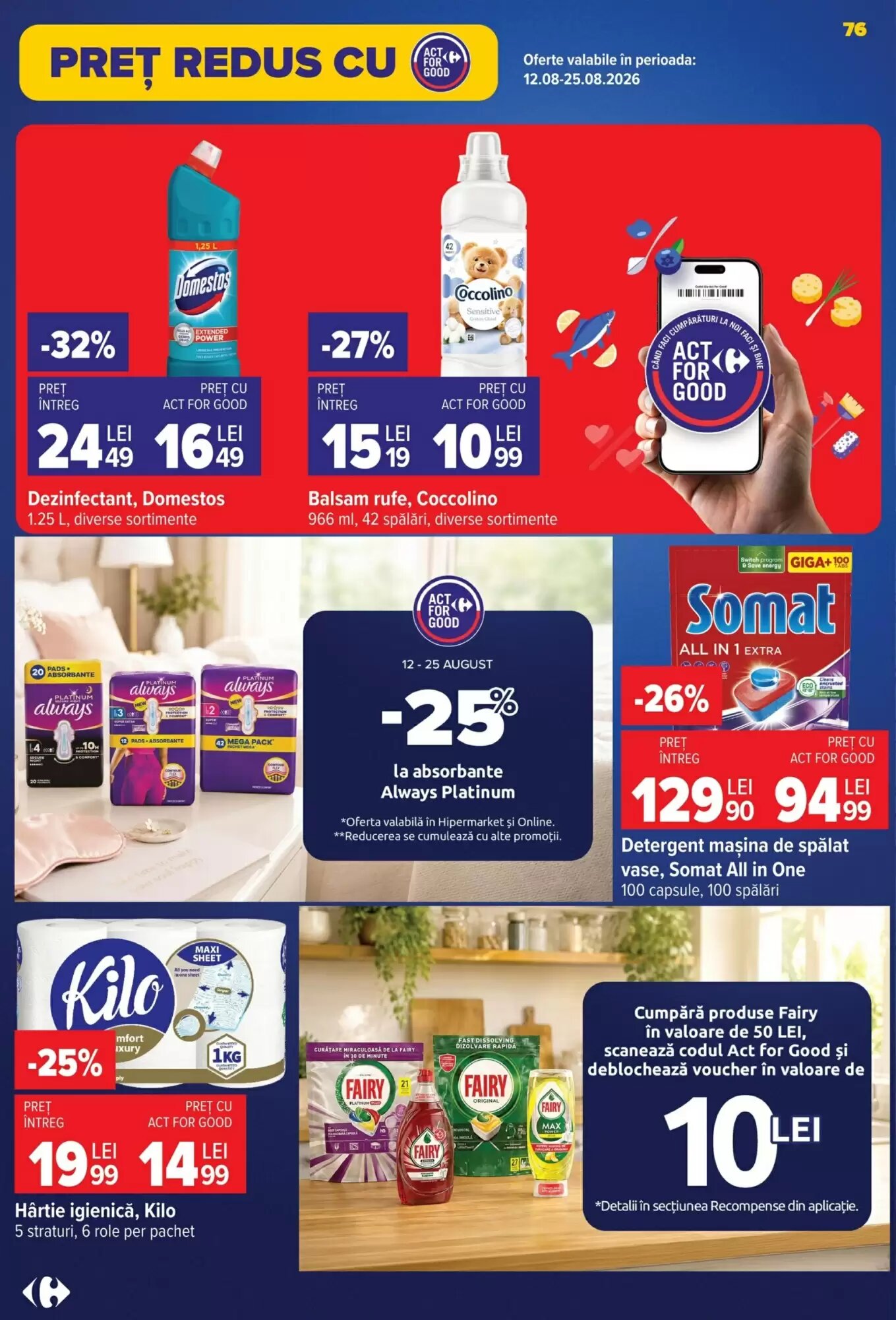 Catalogul cu oferte Carrefour valabil de la 12.08.2026 - Pagina 77.