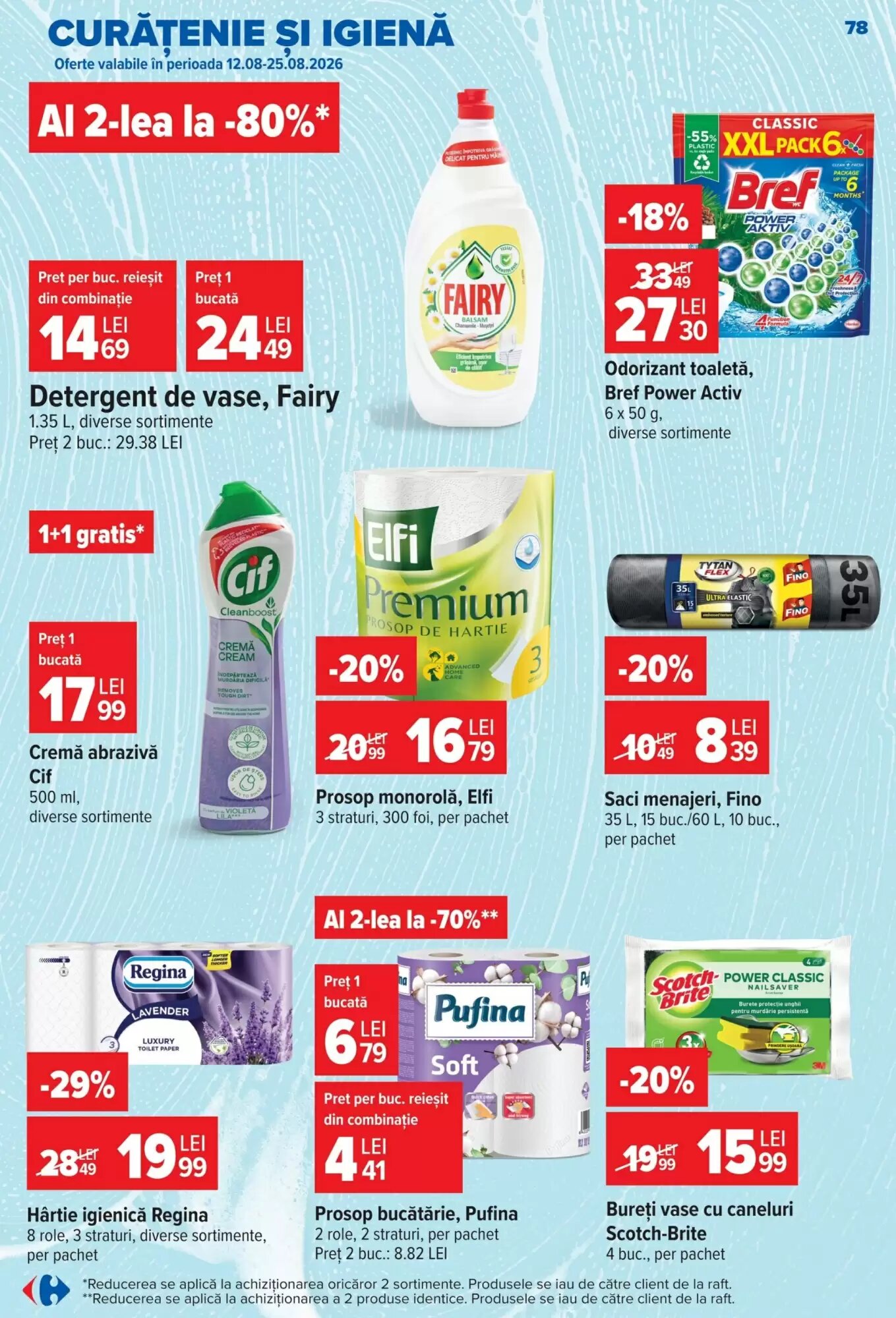 Catalogul cu oferte Carrefour valabil de la 12.08.2026 - Pagina 79.
