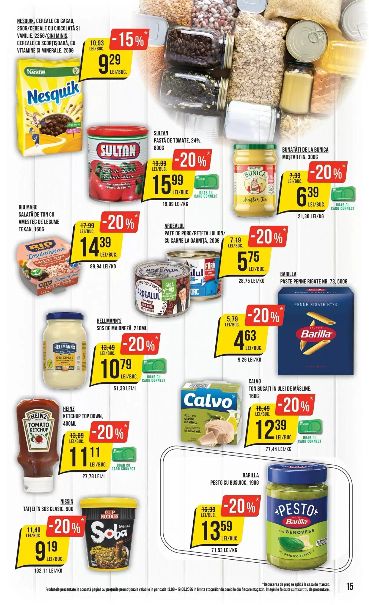 Catalogul cu oferte Mega Image valabil de la 13.08.2026 - Pagina 15.