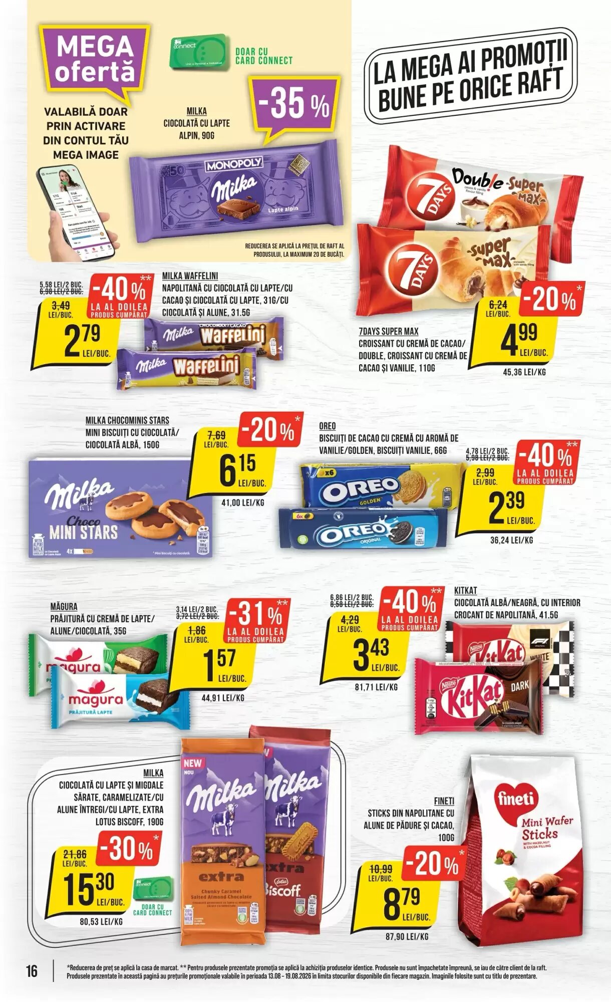 Catalogul cu oferte Mega Image valabil de la 13.08.2026 - Pagina 16.