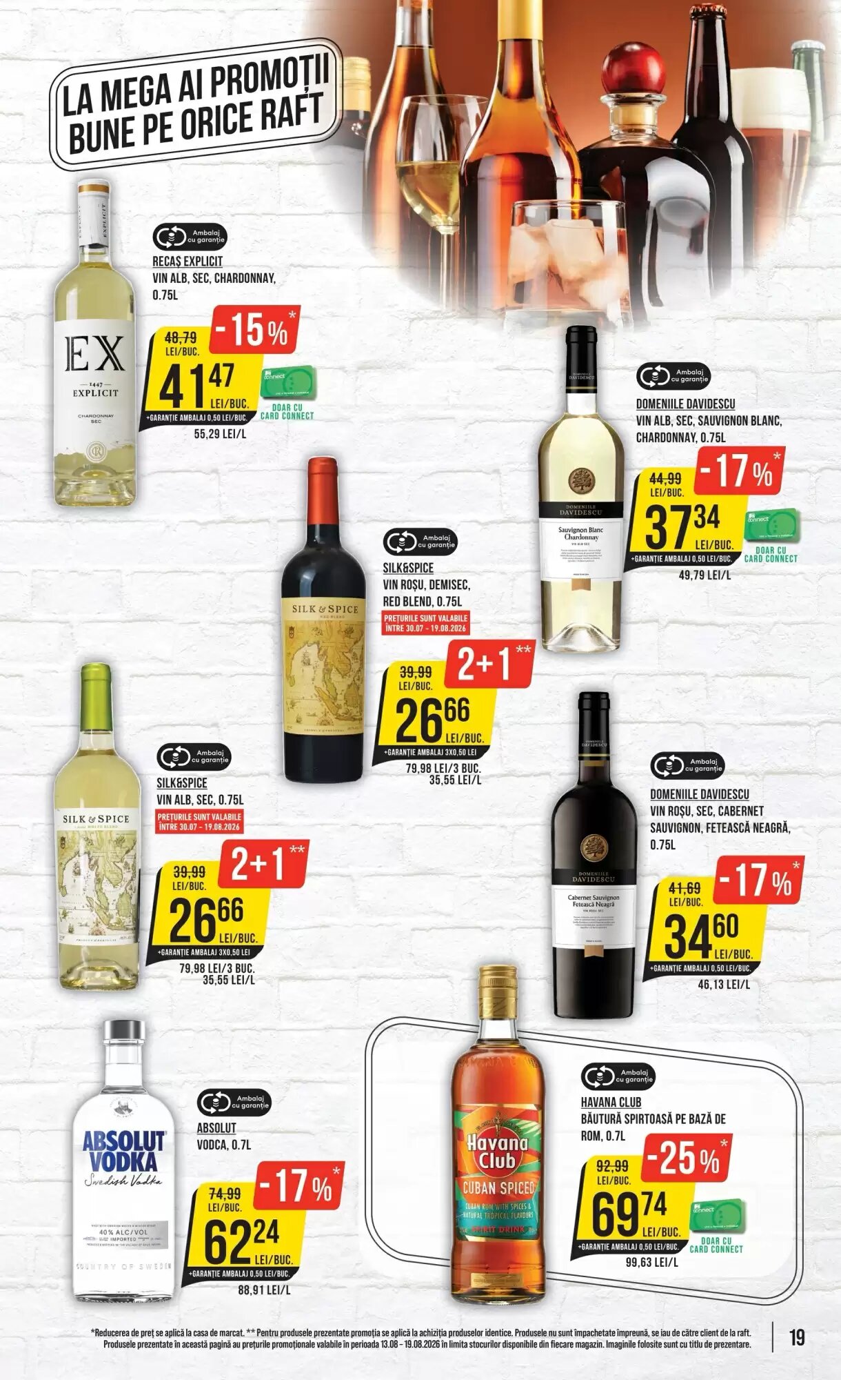 Catalogul cu oferte Mega Image valabil de la 13.08.2026 - Pagina 19.