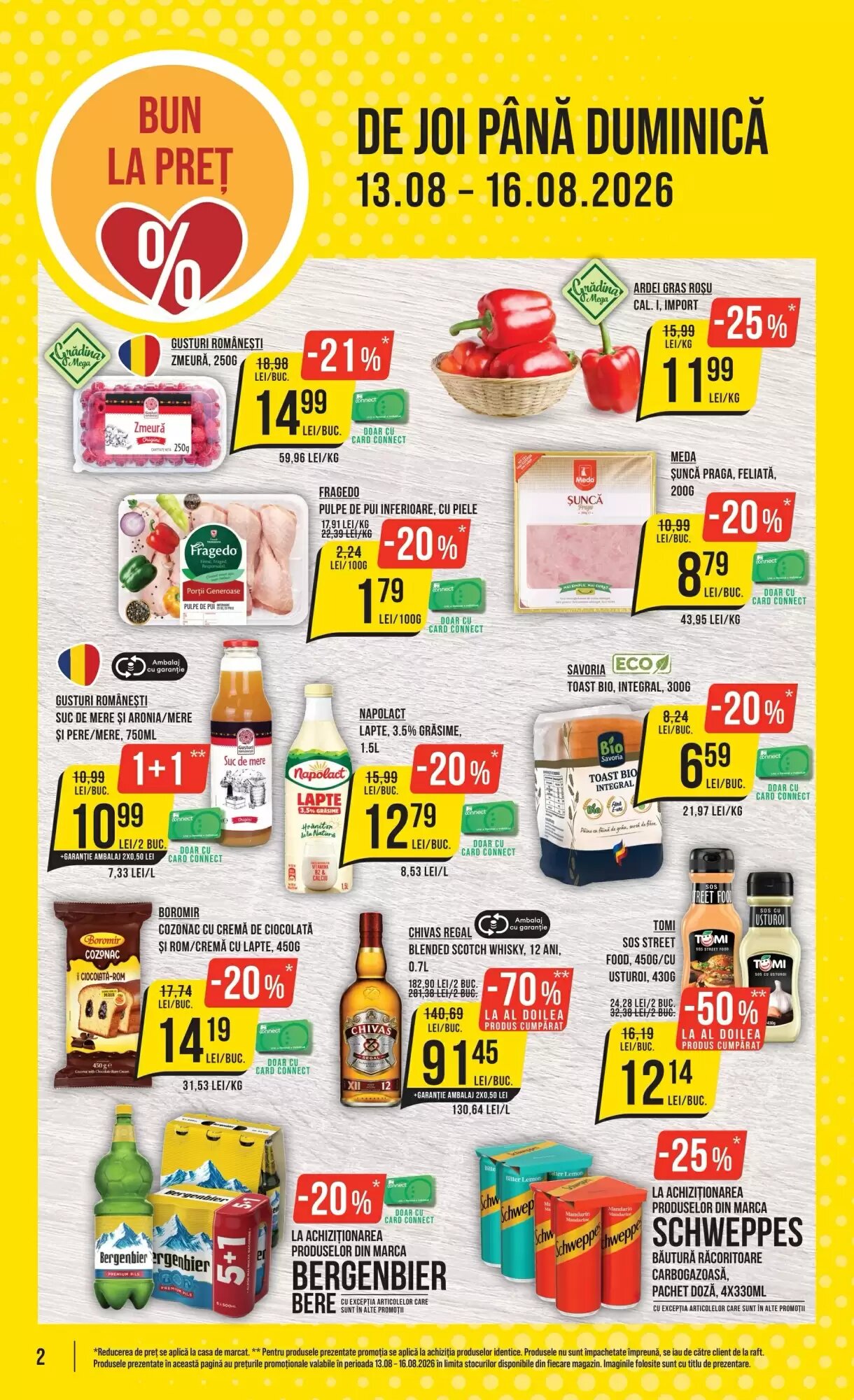 Catalogul cu oferte Mega Image valabil de la 13.08.2026 - Pagina 2.