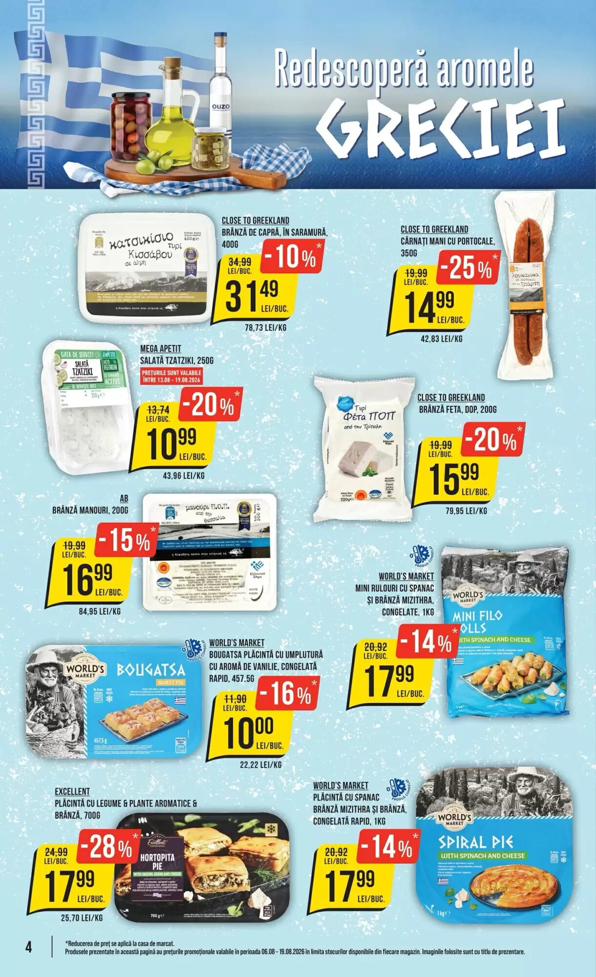 Catalogul cu oferte Mega Image valabil de la 13.08.2026 - Pagina 4.