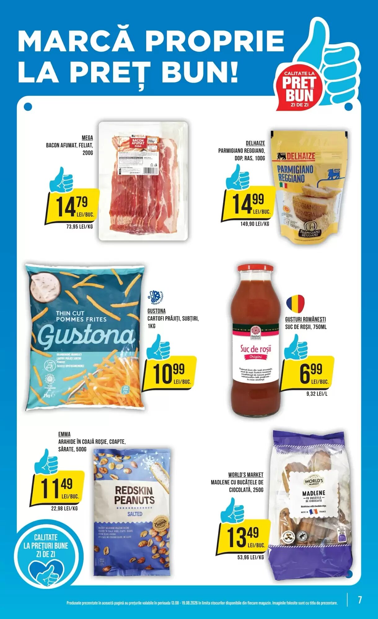 Catalogul cu oferte Mega Image valabil de la 13.08.2026 - Pagina 7.