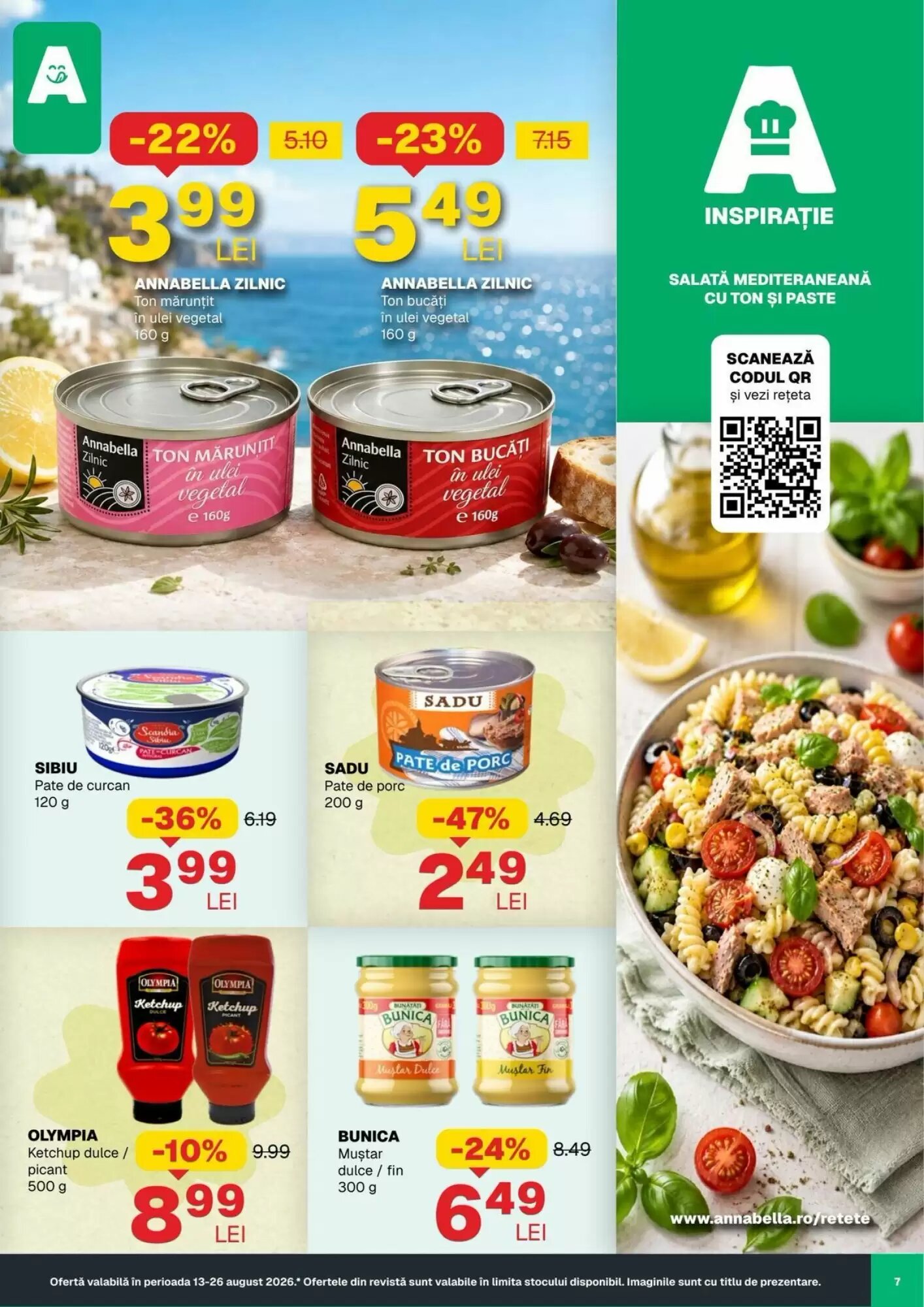 Catalogul cu oferte Annabella valabil de la 13.08.2026 - Pagina 7.