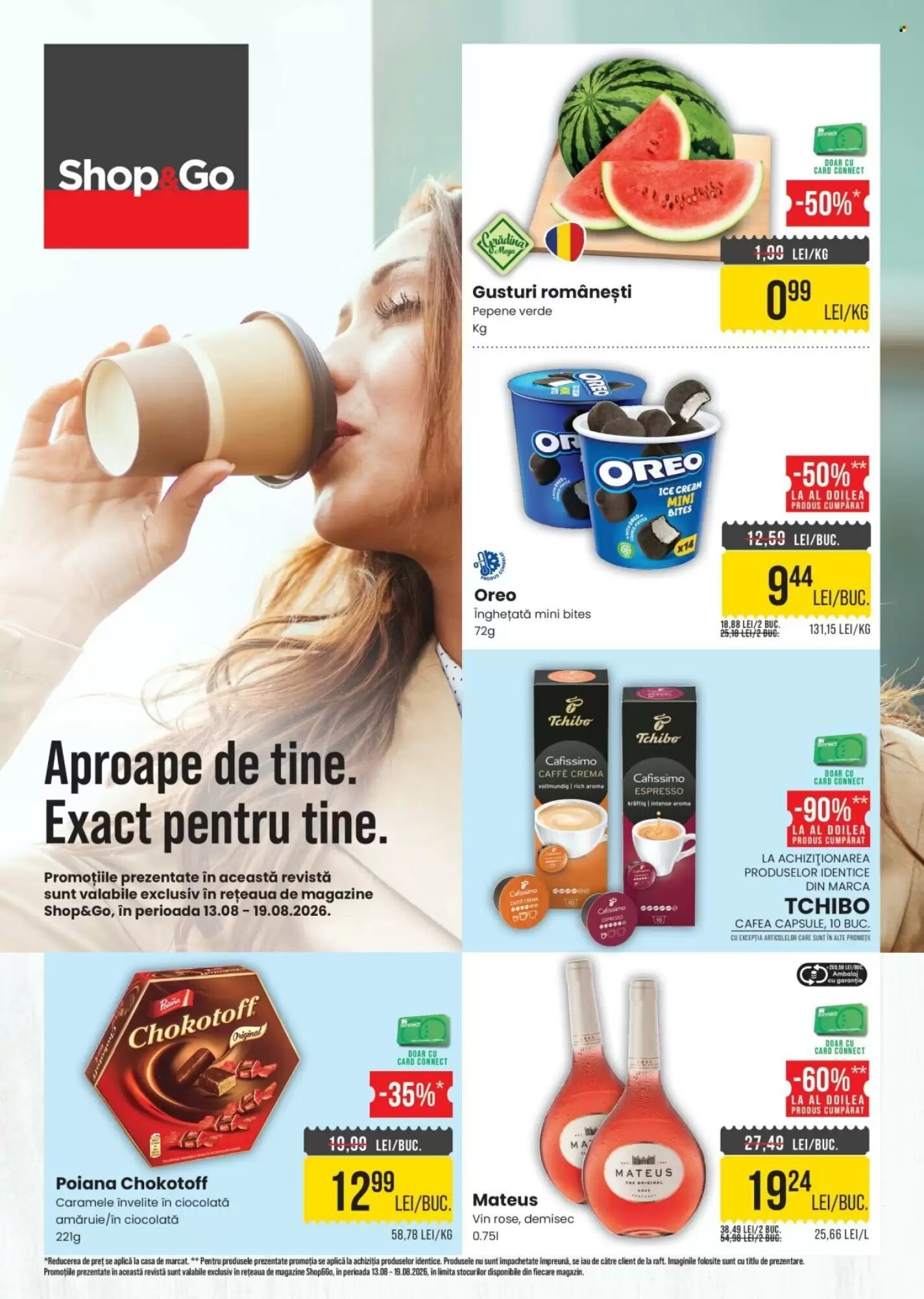 Catalogul cu oferte Mega Image valabil de la 13.08.2026 - Pagina 1.