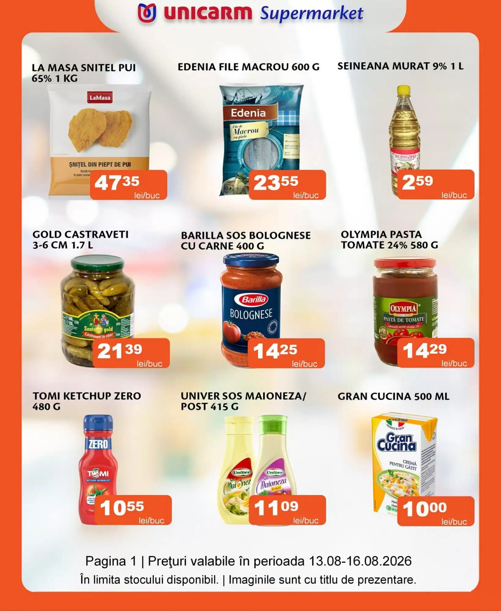 Catalogul cu oferte Unicarm valabil de la 13.08.2026 - Pagina 3.