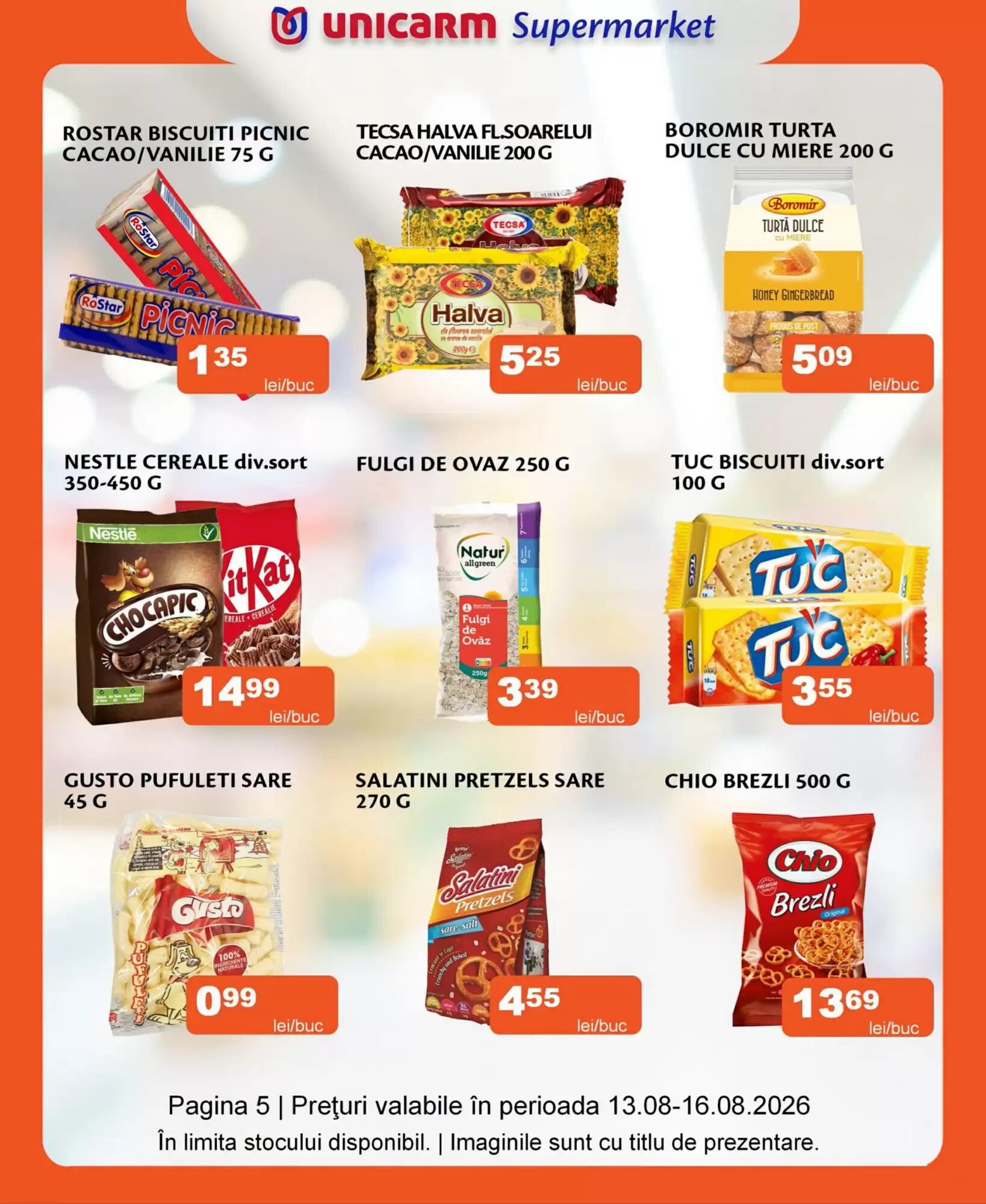 Catalogul cu oferte Unicarm valabil de la 13.08.2026 - Pagina 7.