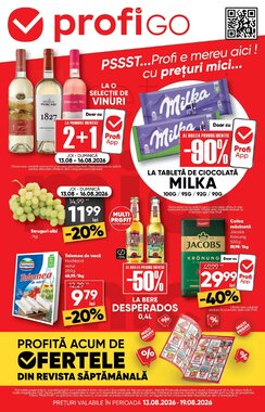 Catalogul cu oferte PROFI valabil de la 13.08.2026