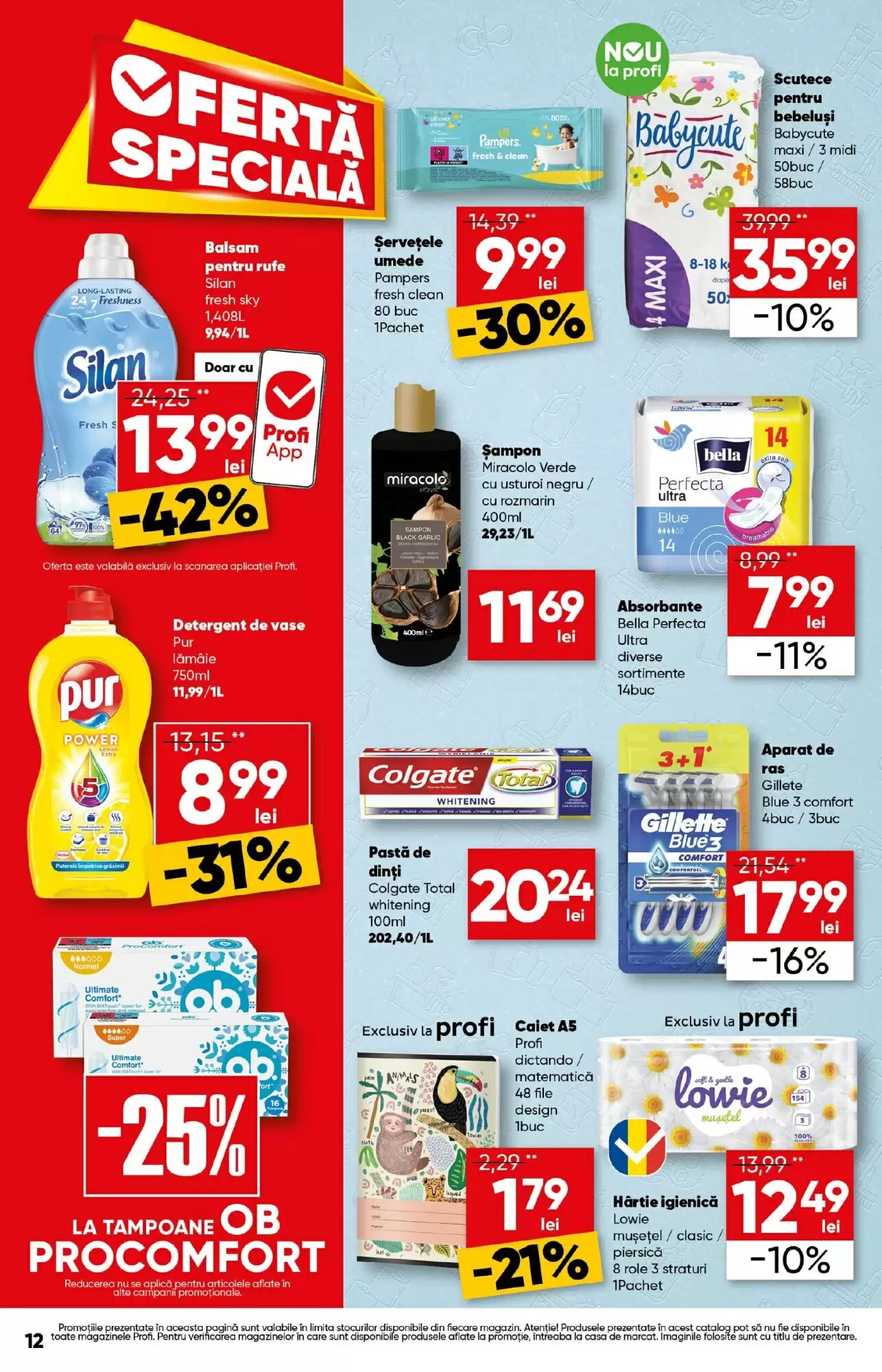 Catalogul cu oferte PROFI valabil de la 13.08.2026 - Pagina 12.
