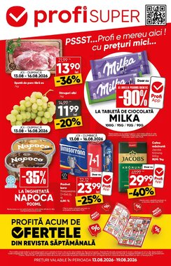 Catalogul cu oferte PROFI valabil de la 13.08.2026