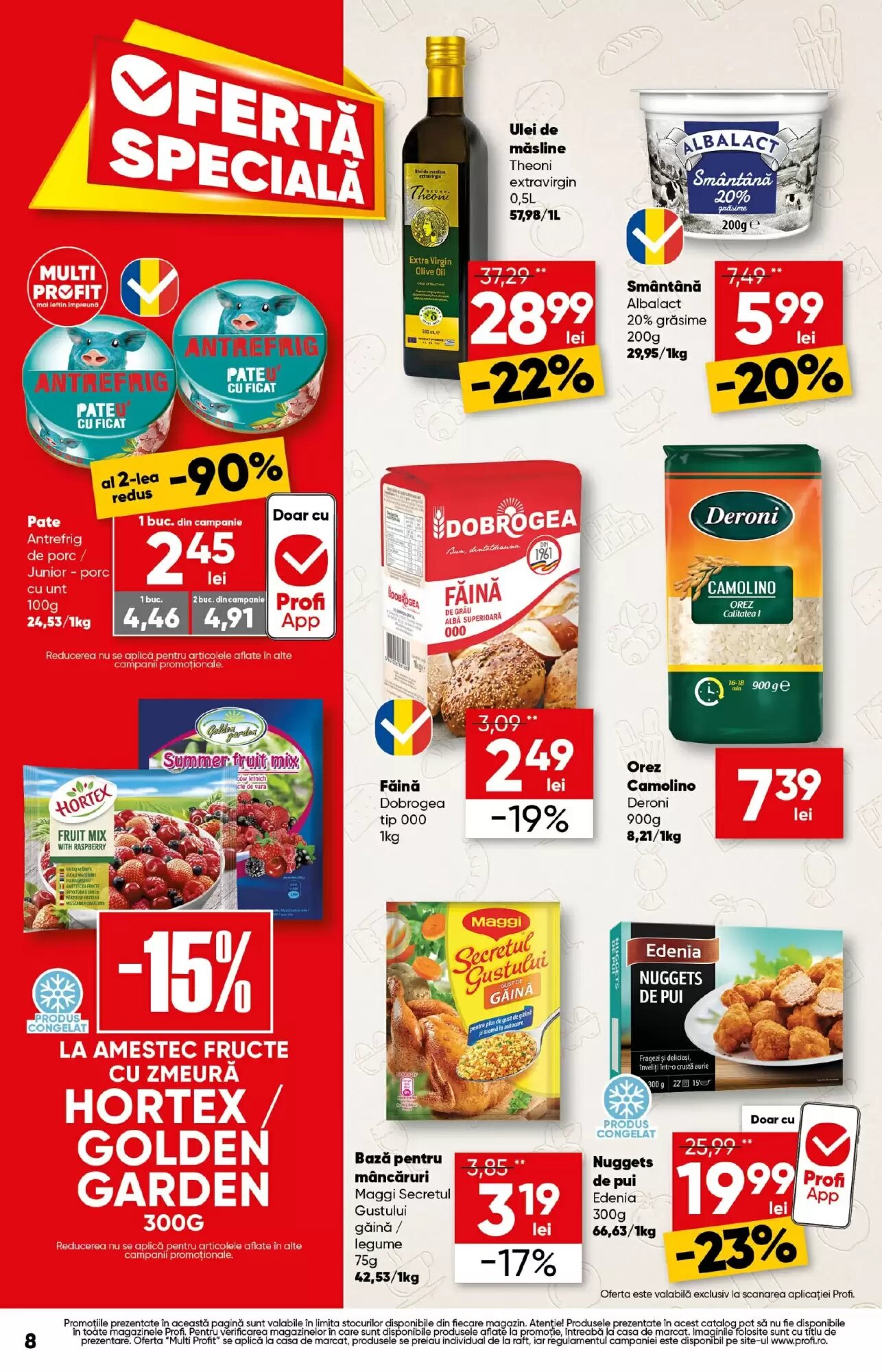 Catalogul cu oferte PROFI valabil de la 13.08.2026 - Pagina 8.