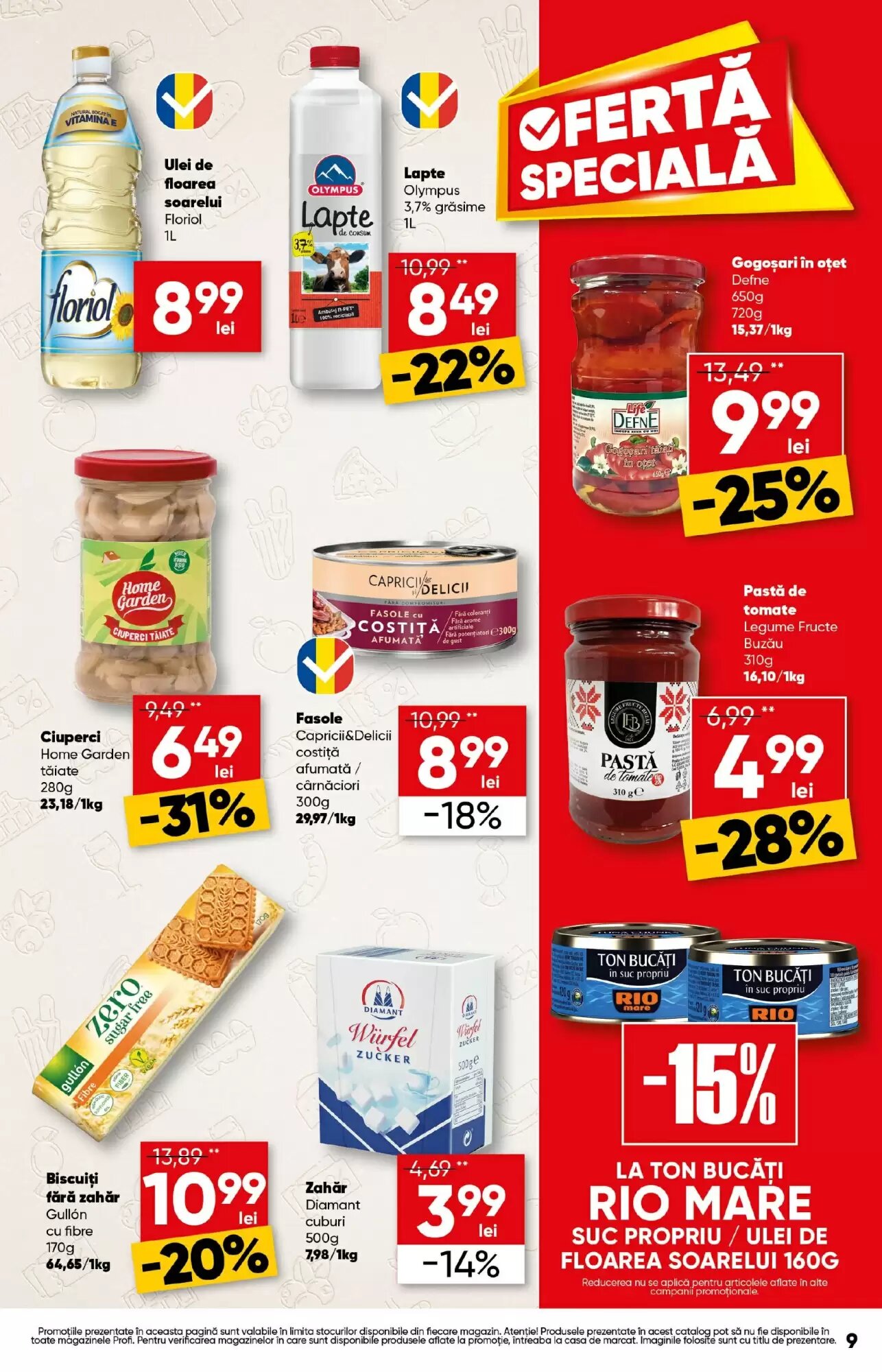Catalogul cu oferte PROFI valabil de la 13.08.2026 - Pagina 9.