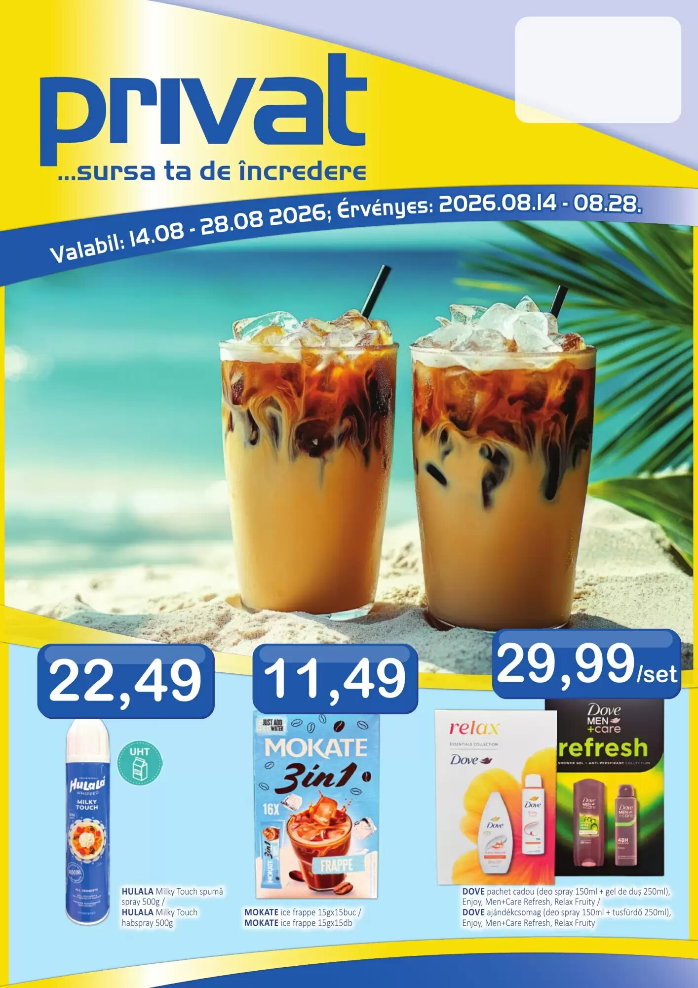 Catalogul cu oferte CBA valabil de la 14.08.2026 - Pagina 1.