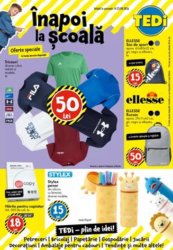Catalogul cu oferte TEDI valabil de la 14.08.2026