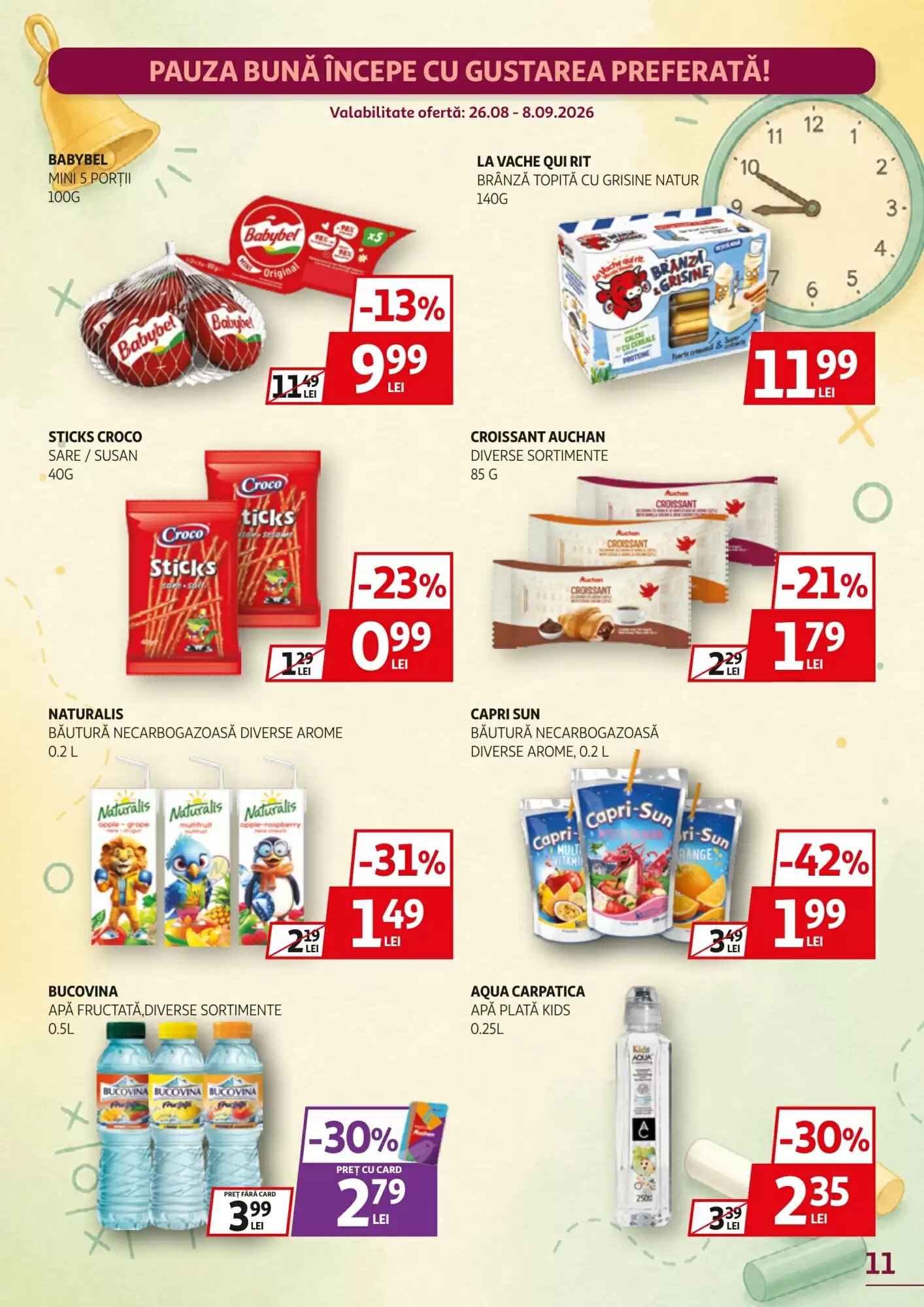 Catalogul cu oferte Auchan valabil de la 14.08.2026 - Pagina 11.