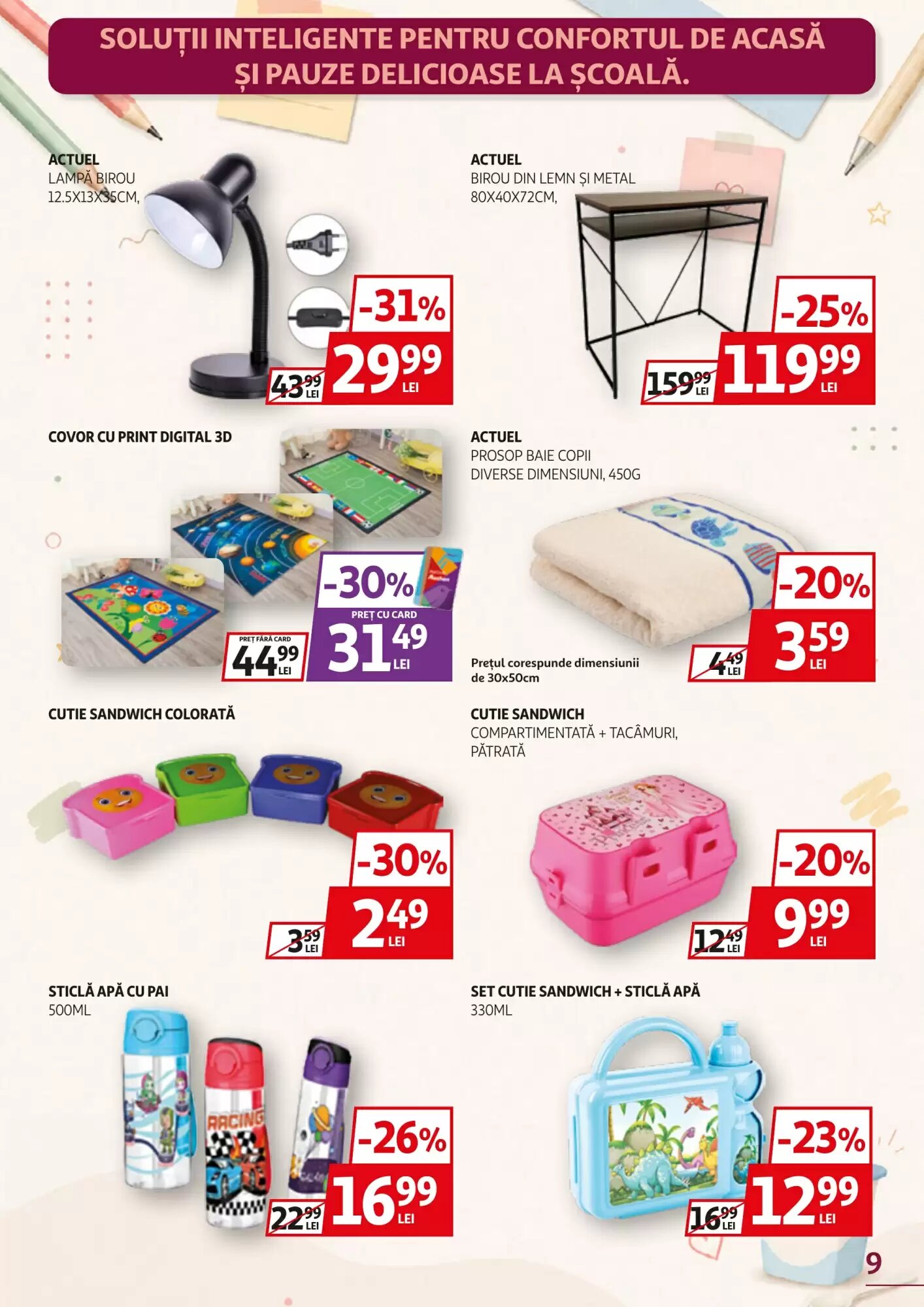 Catalogul cu oferte Auchan valabil de la 14.08.2026 - Pagina 9.