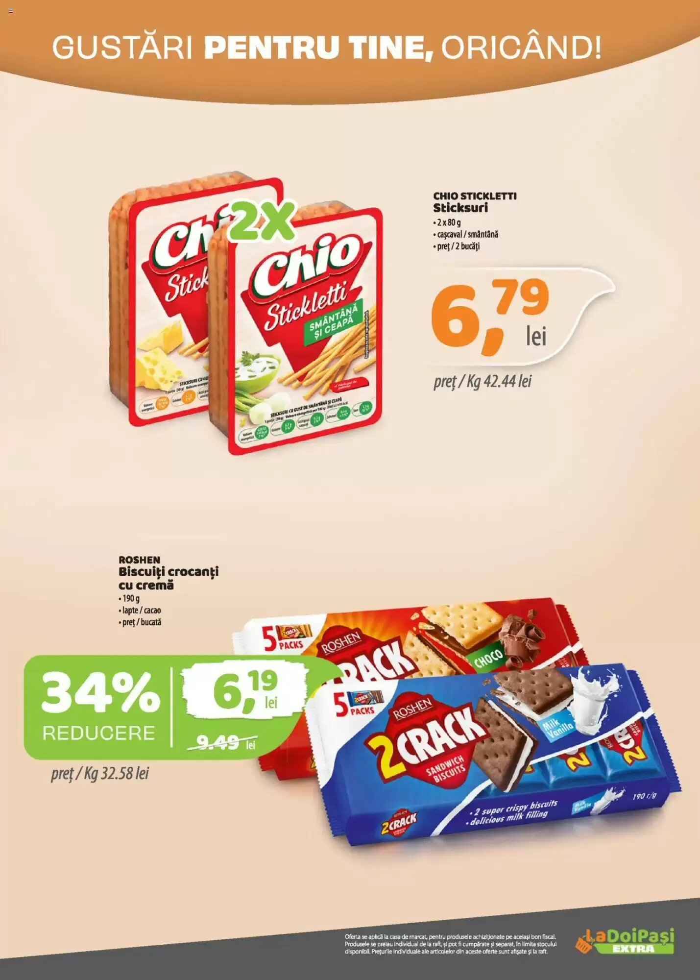 Catalogul cu oferte La Doi Pasi valabil de la 16.08.2026 - Pagina 6.