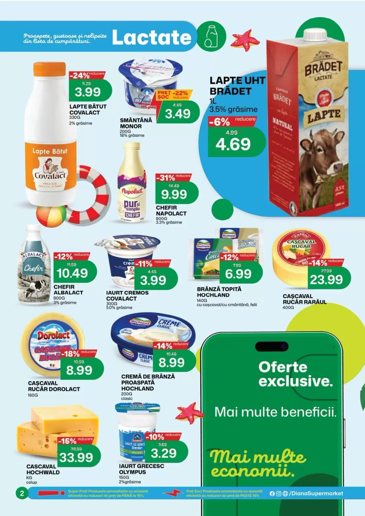 Catalogul cu oferte Diana Supermarket valabil de la 16.08.2026 - Pagina 2.
