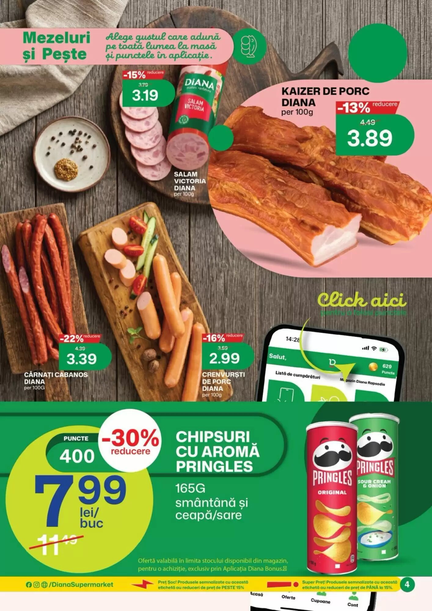 Catalogul cu oferte Diana Supermarket valabil de la 16.08.2026 - Pagina 4.