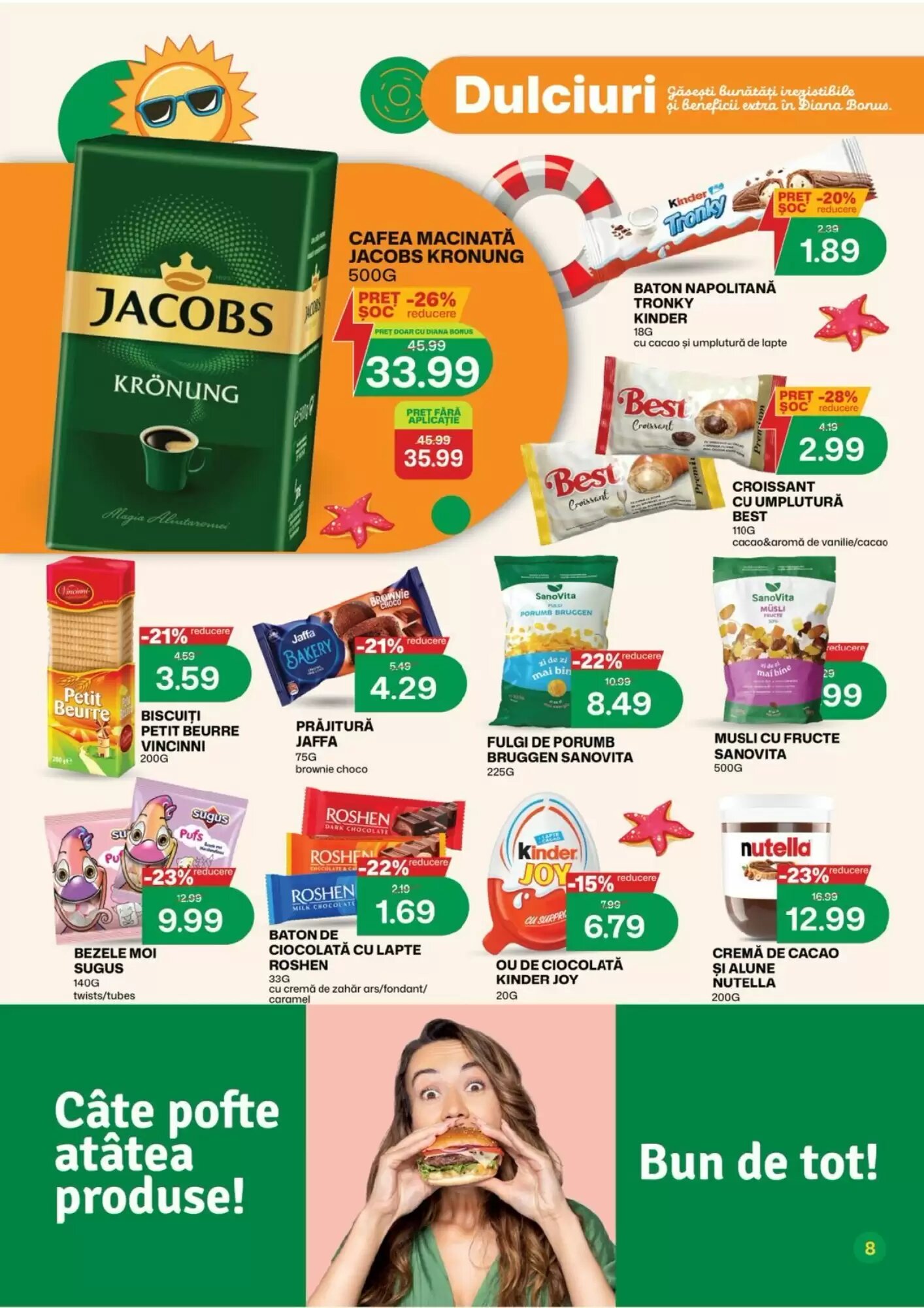Catalogul cu oferte Diana Supermarket valabil de la 16.08.2026 - Pagina 8.