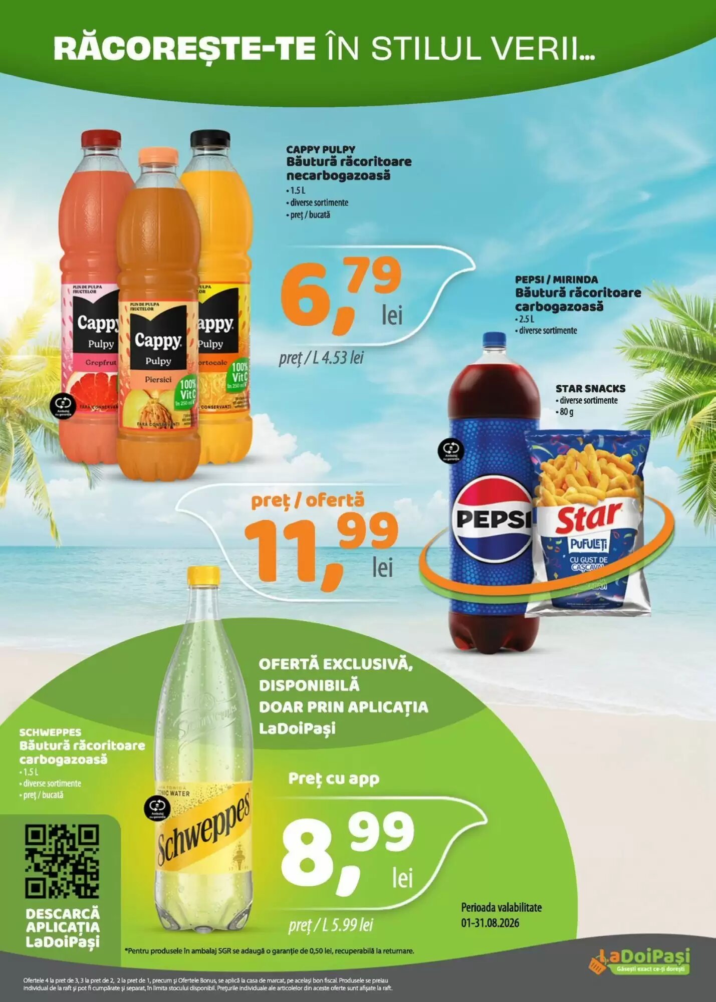 Catalogul cu oferte La Doi Pasi valabil de la 16.08.2026 - Pagina 8.