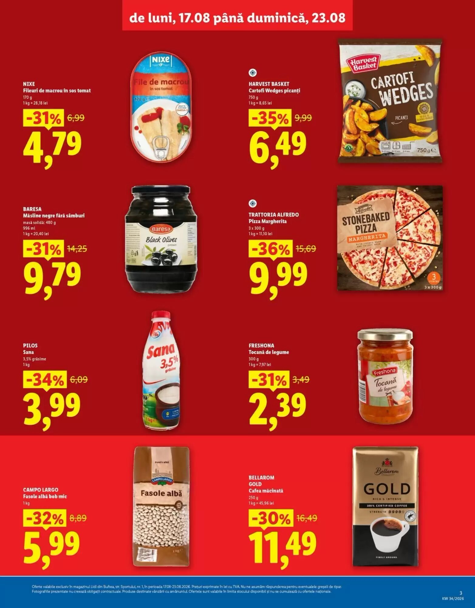 Catalogul cu oferte Lidl valabil de la 17.08.2026 - Pagina 3.