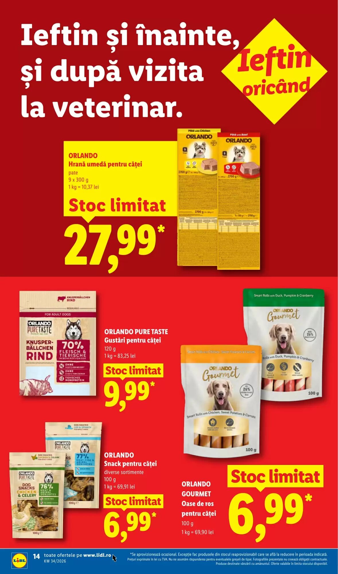 Catalogul cu oferte Lidl valabil de la 17.08.2026 - Pagina 14.