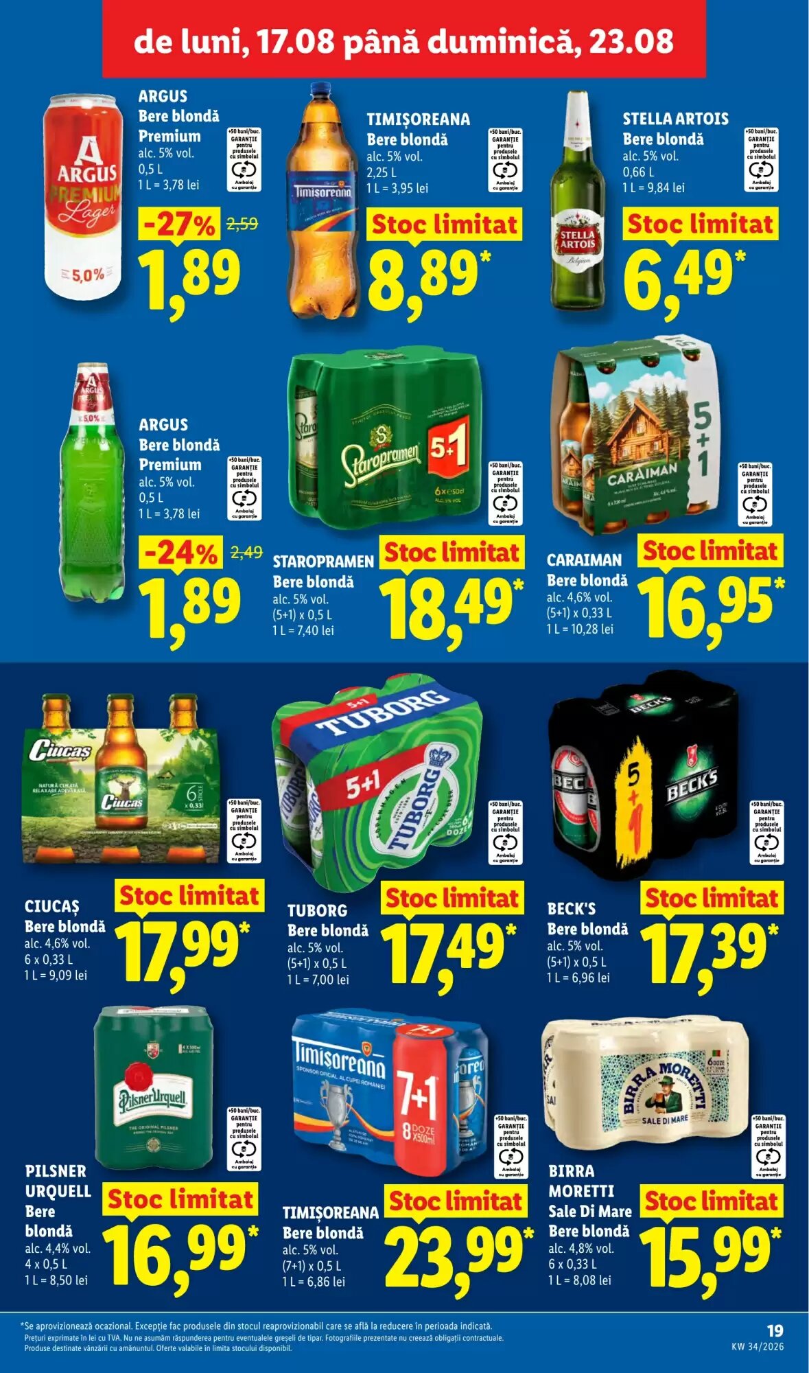Catalogul cu oferte Lidl valabil de la 17.08.2026 - Pagina 19.