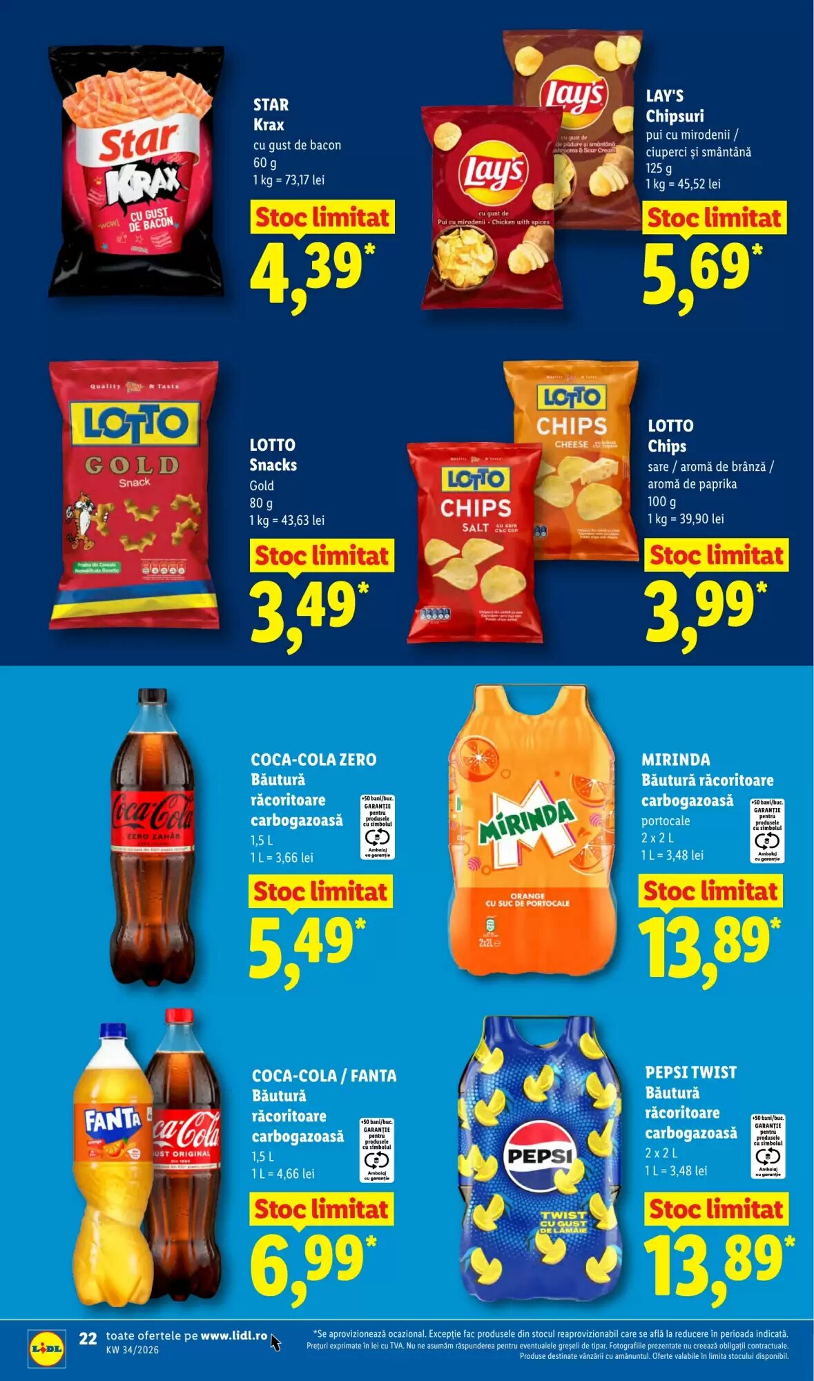 Catalogul cu oferte Lidl valabil de la 17.08.2026 - Pagina 22.