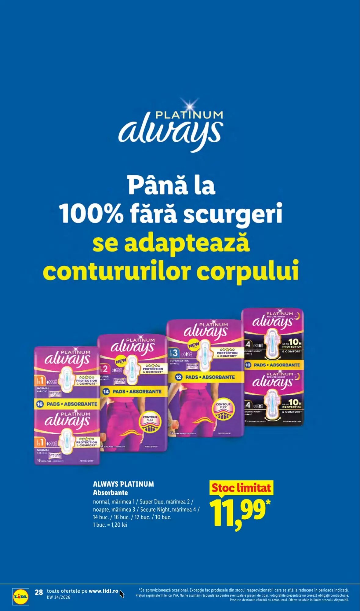 Catalogul cu oferte Lidl valabil de la 17.08.2026 - Pagina 28.