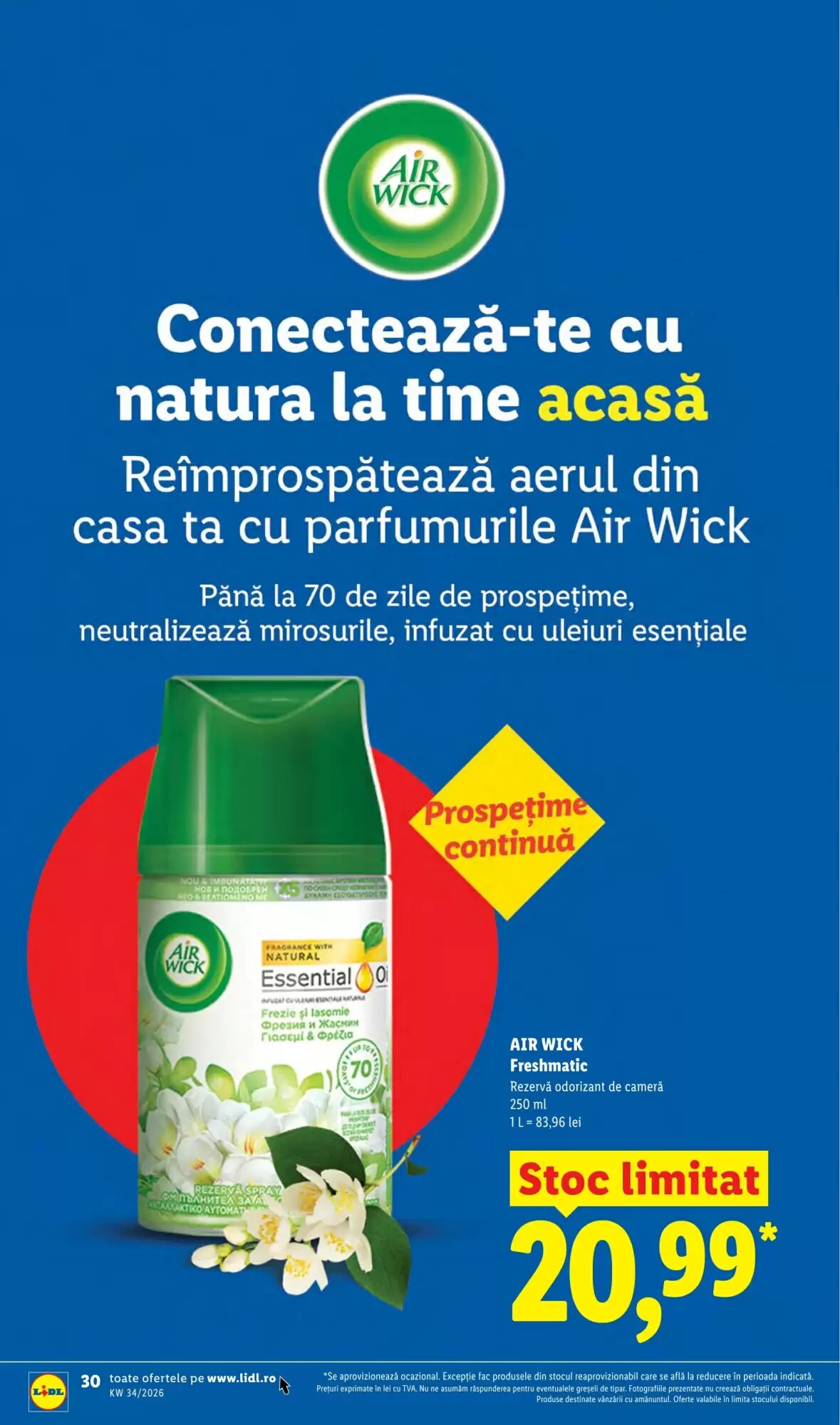 Catalogul cu oferte Lidl valabil de la 17.08.2026 - Pagina 30.