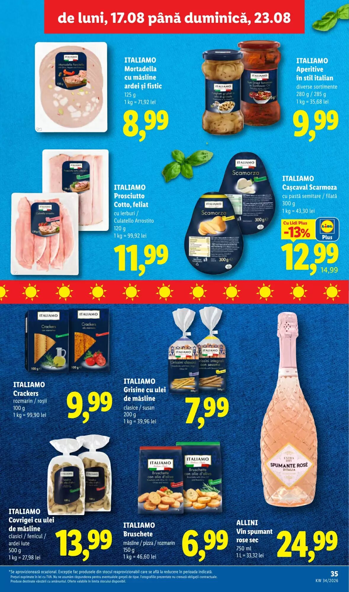 Catalogul cu oferte Lidl valabil de la 17.08.2026 - Pagina 35.