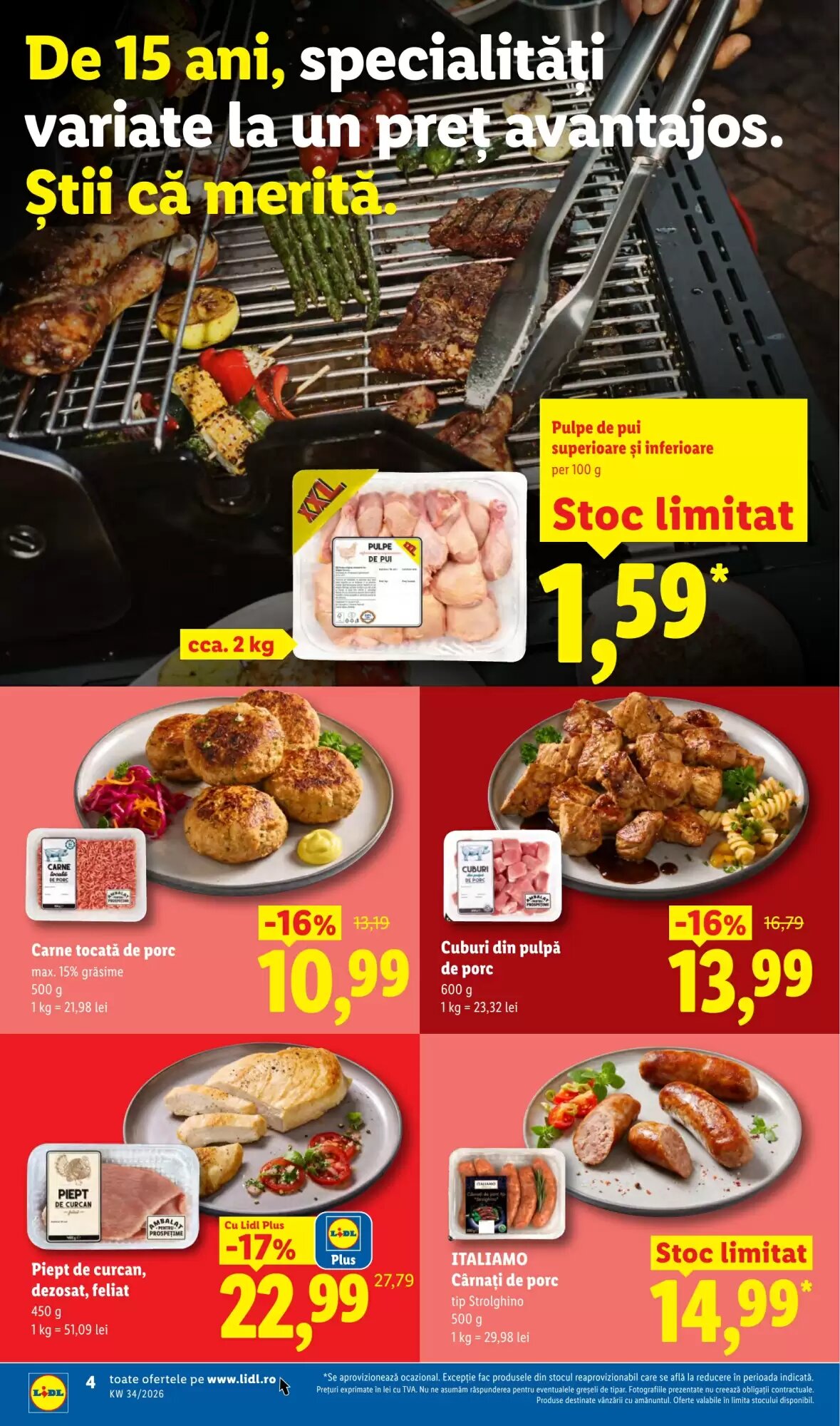 Catalogul cu oferte Lidl valabil de la 17.08.2026 - Pagina 4.