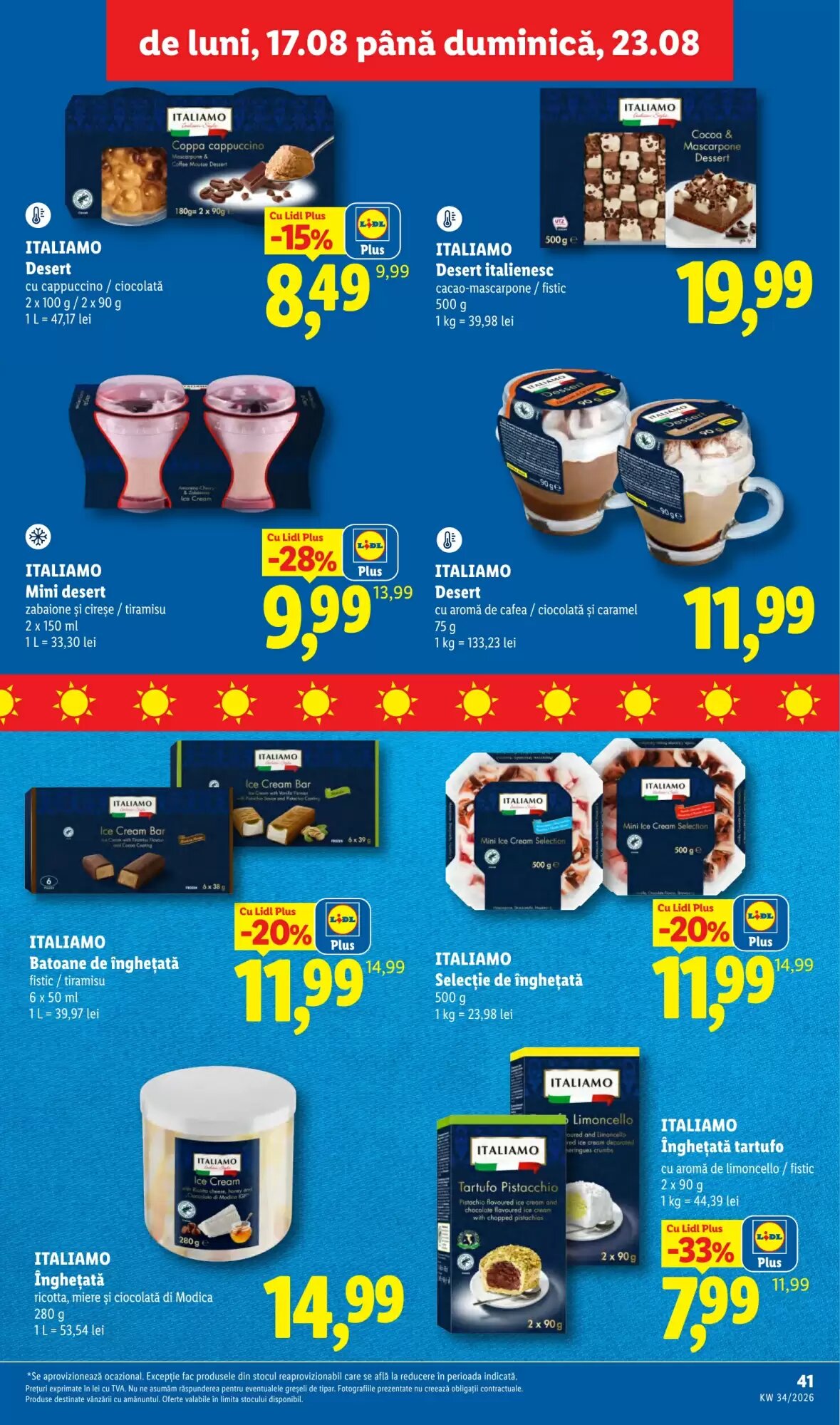 Catalogul cu oferte Lidl valabil de la 17.08.2026 - Pagina 41.