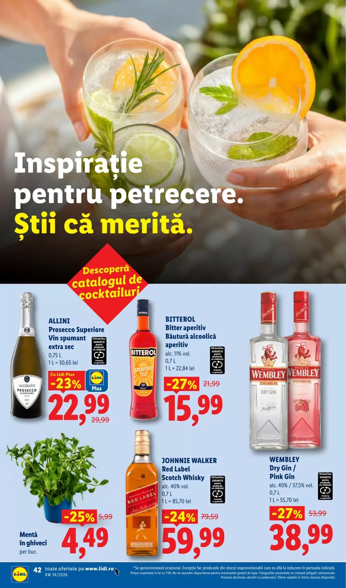 Catalogul cu oferte Lidl valabil de la 17.08.2026 - Pagina 42.