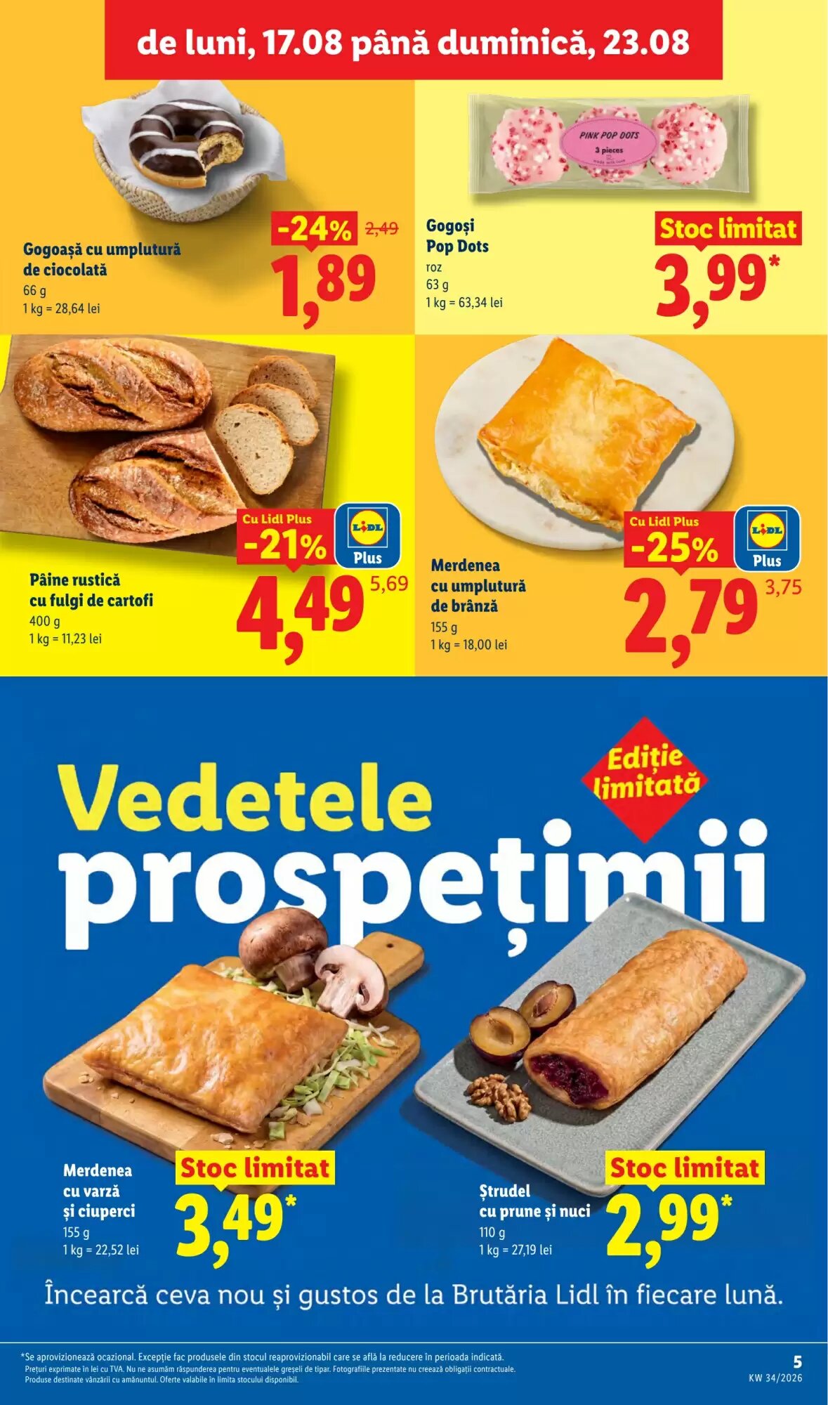 Catalogul cu oferte Lidl valabil de la 17.08.2026 - Pagina 5.