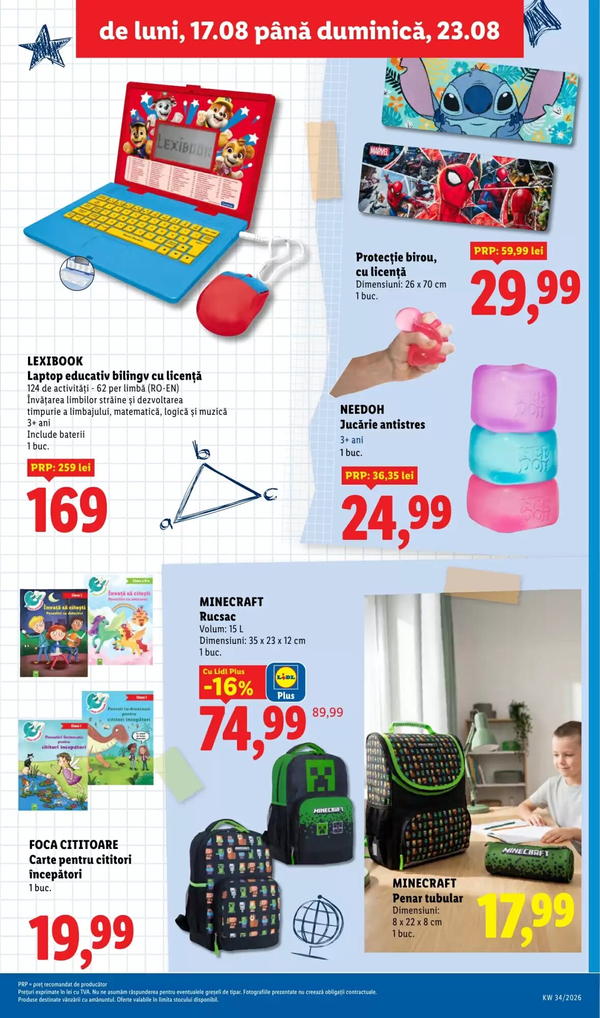 Catalogul cu oferte Lidl valabil de la 17.08.2026 - Pagina 55.