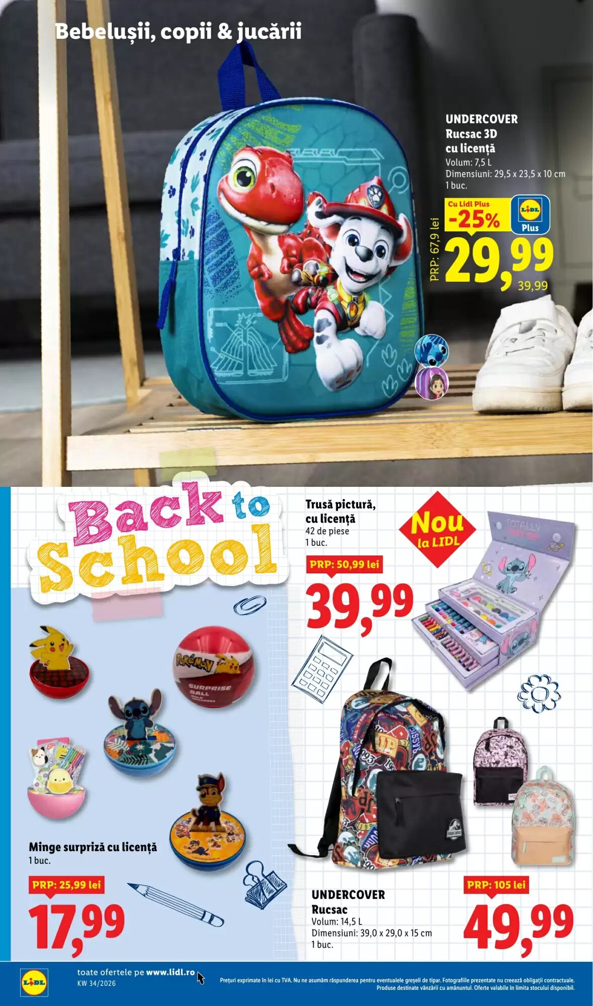 Catalogul cu oferte Lidl valabil de la 17.08.2026 - Pagina 56.