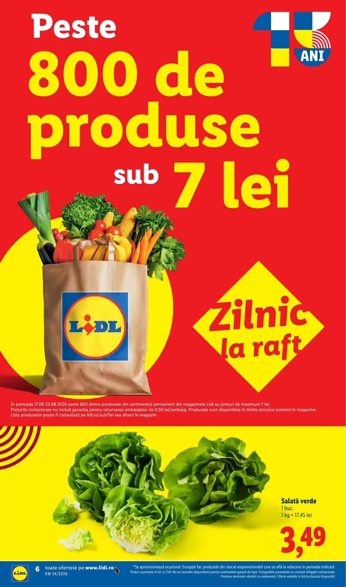 Catalogul cu oferte Lidl valabil de la 17.08.2026 - Pagina 6.