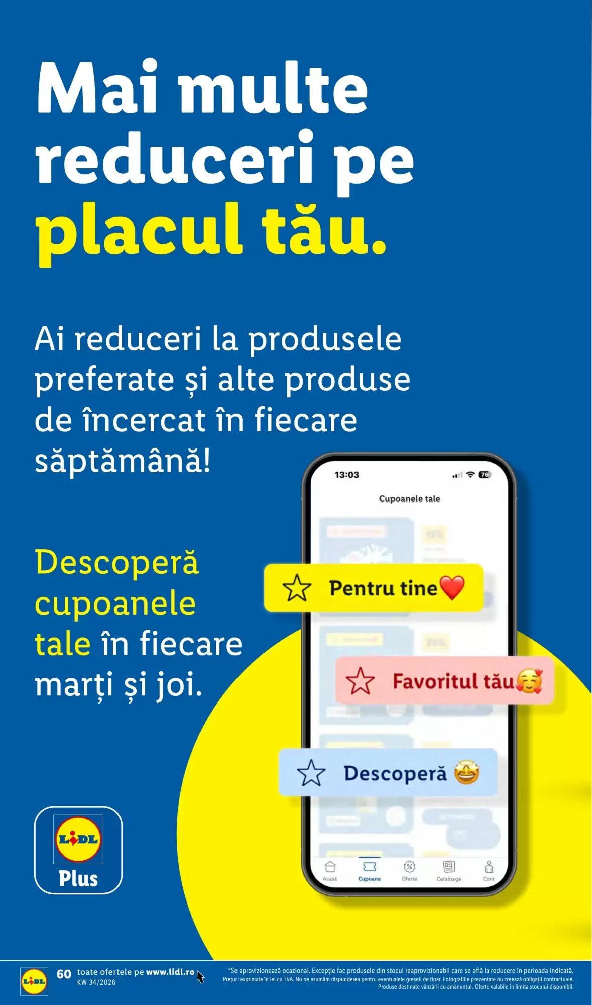 Catalogul cu oferte Lidl valabil de la 17.08.2026 - Pagina 60.