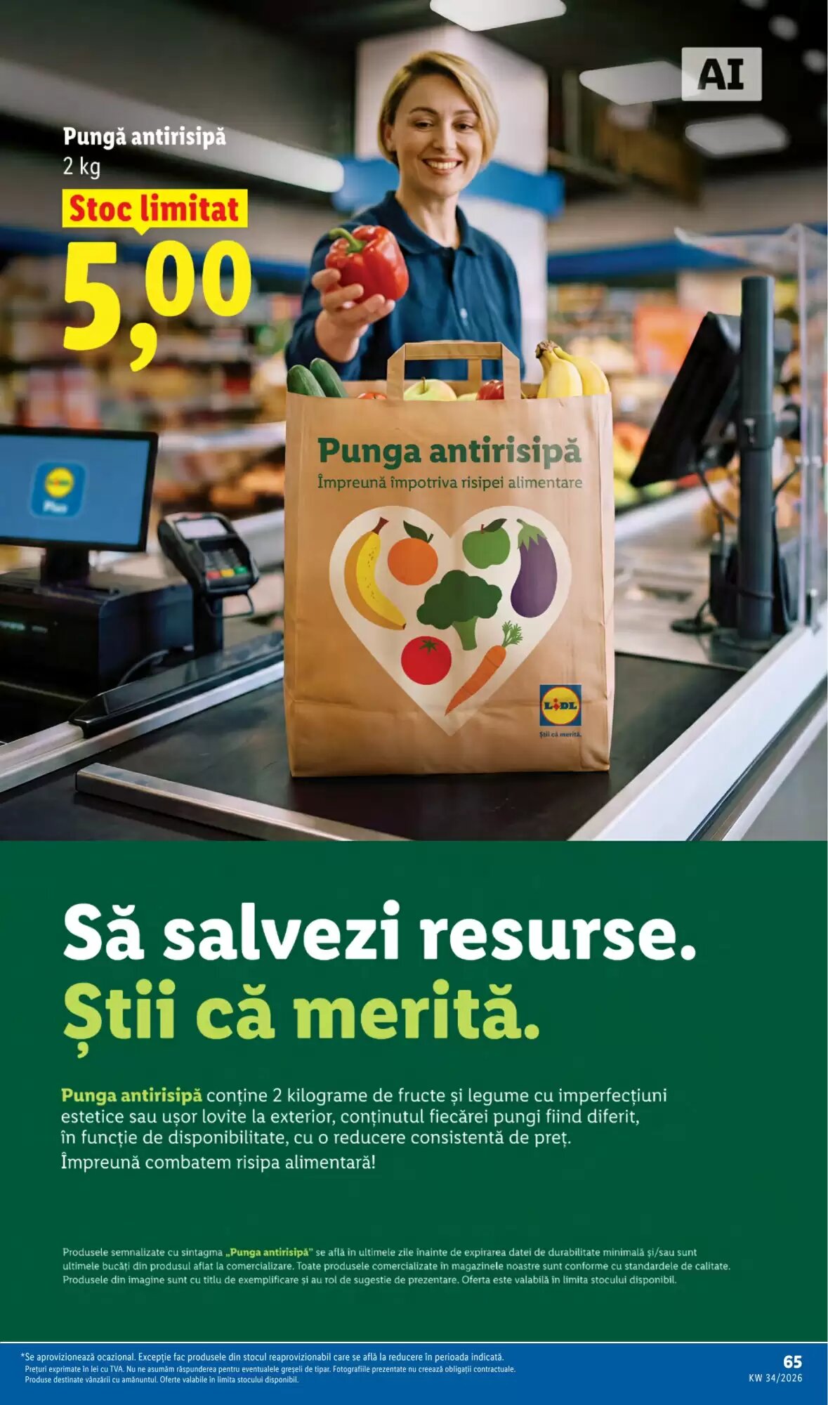Catalogul cu oferte Lidl valabil de la 17.08.2026 - Pagina 65.
