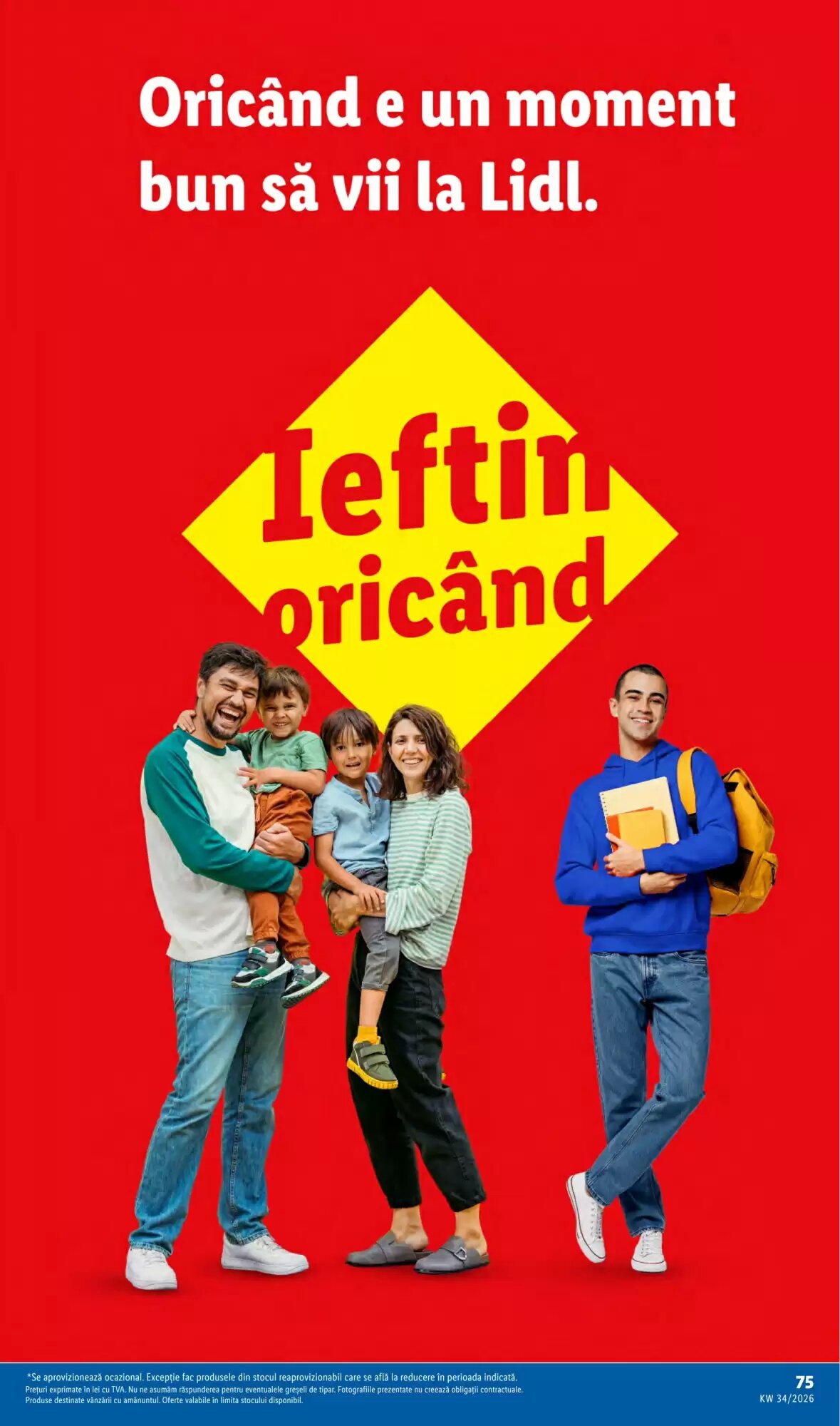 Catalogul cu oferte Lidl valabil de la 17.08.2026 - Pagina 75.