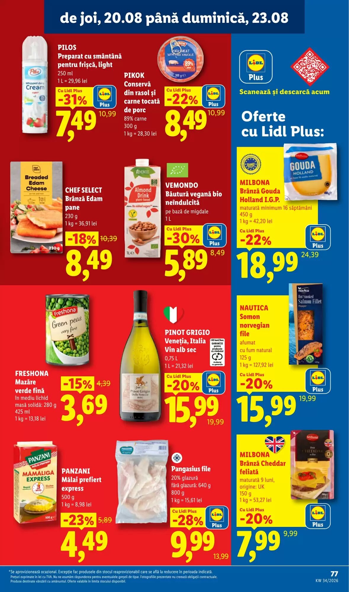 Catalogul cu oferte Lidl valabil de la 17.08.2026 - Pagina 77.