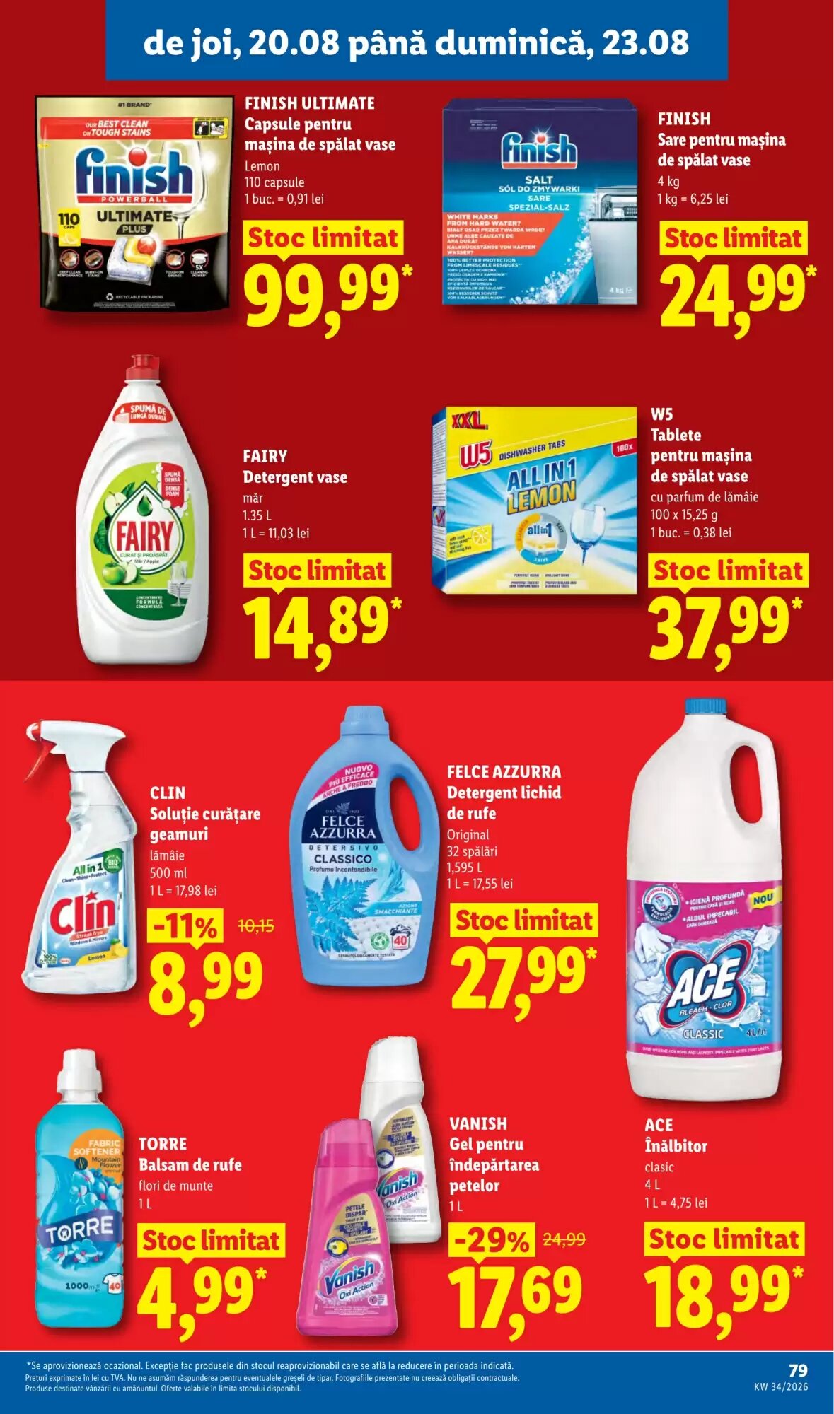 Catalogul cu oferte Lidl valabil de la 17.08.2026 - Pagina 79.